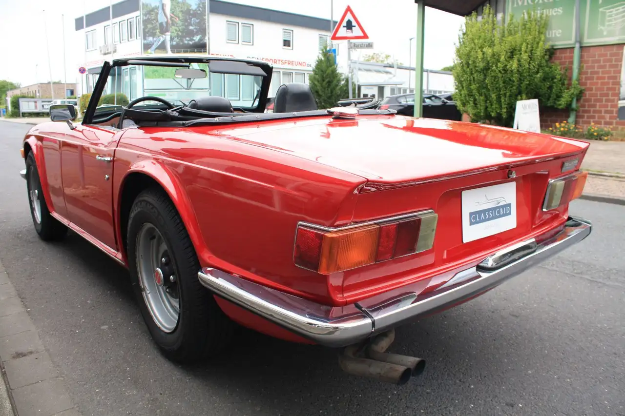 Triumph TR6 overdrive H-Kennzeichen "klasse Optik!", foto 11