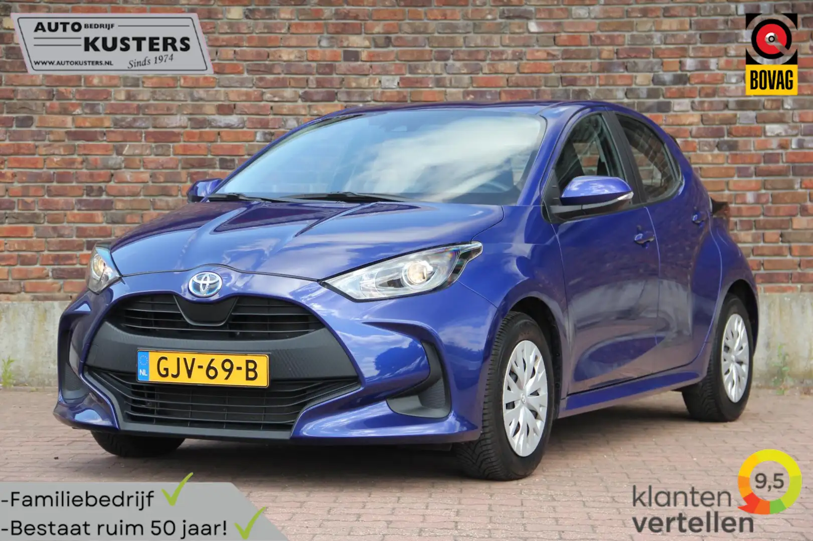 Toyota Yaris 1.5 Hybrid Active | Lage km-stand Bleu - 1