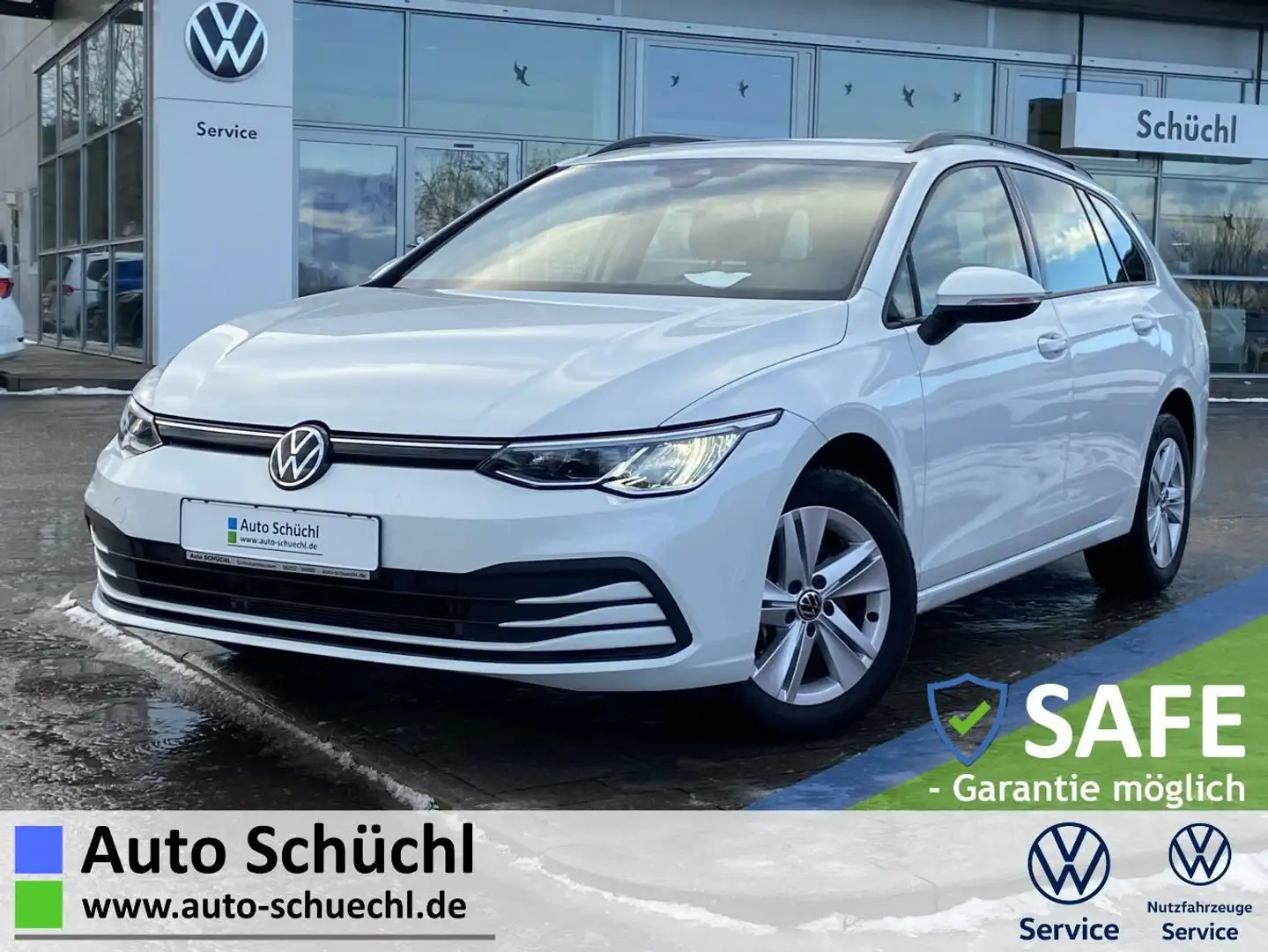 Volkswagen Golf Variant 2.0 TDI Life NAVI+LED+KAMERA+AHK+AP Weiß - 1
