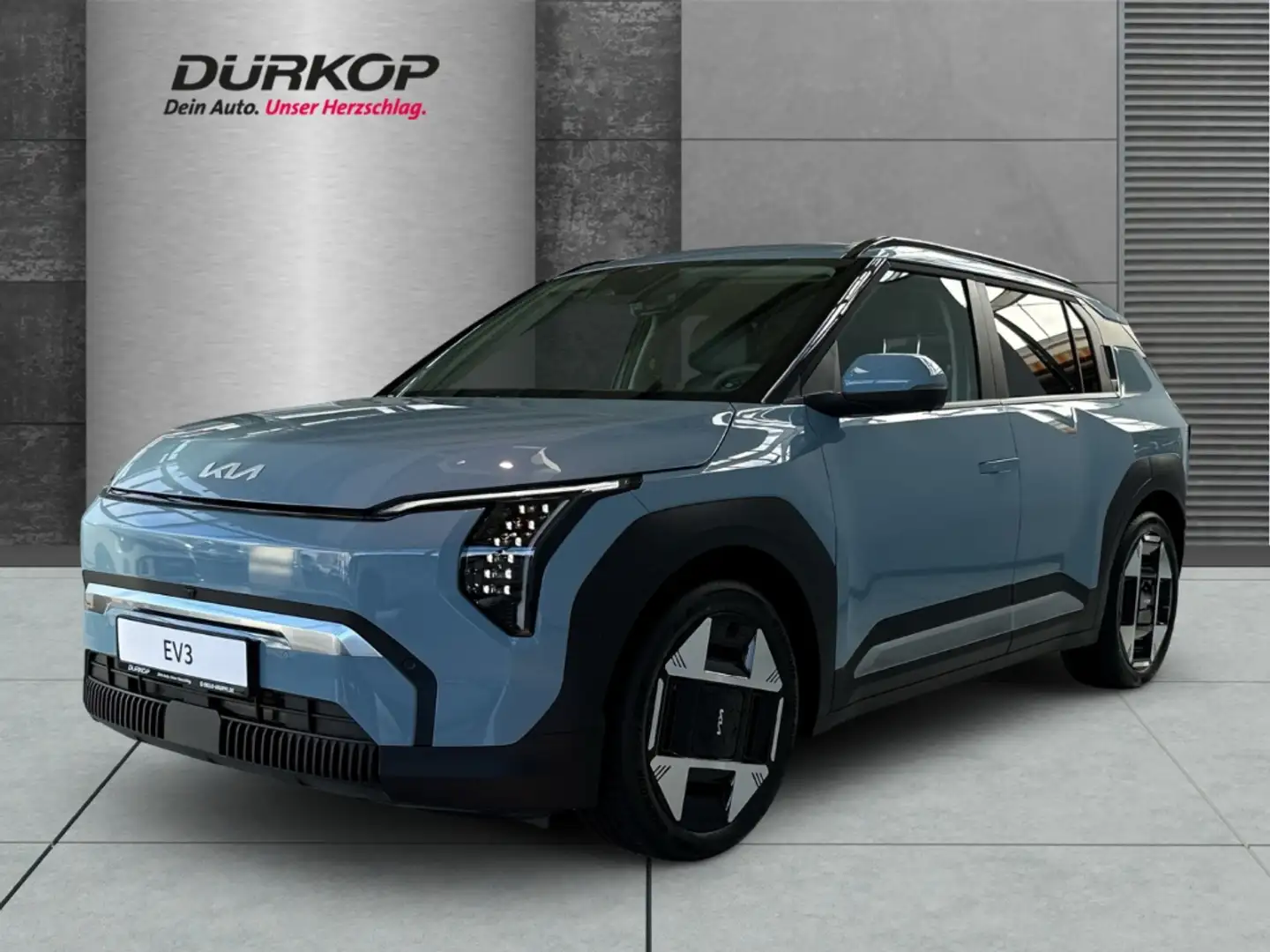 Kia EV3 150 kW Earth Navi Digitales Cockpit Soundsystem Ha Azul - 1