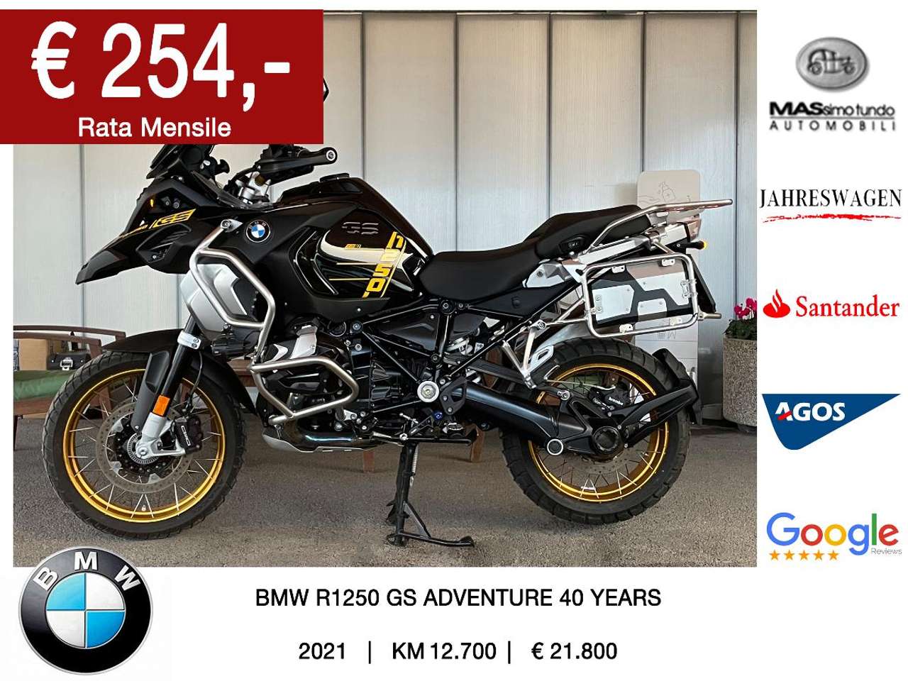 BMW R 1250 GS 3 pack