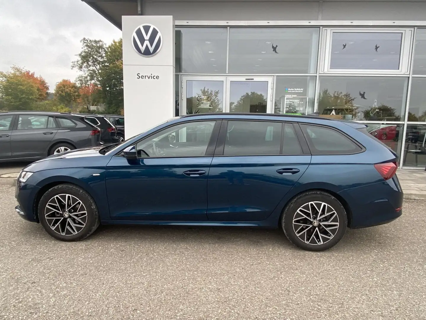 Skoda Octavia Combi 1.0 TSI Ambition 17"+NAVI-COLUMBUS Blau - 2