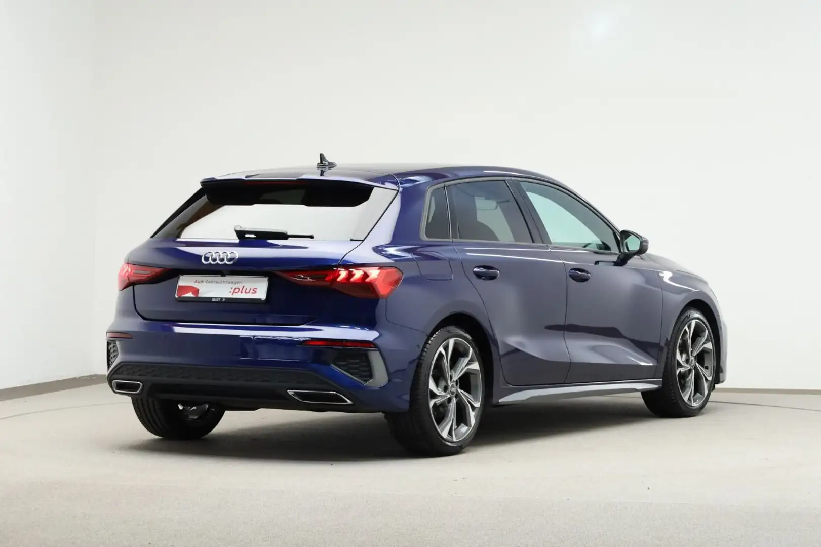 Audi A3 S line 30 TDI AHK*Matrix*Navi*Kamer Blau - 2