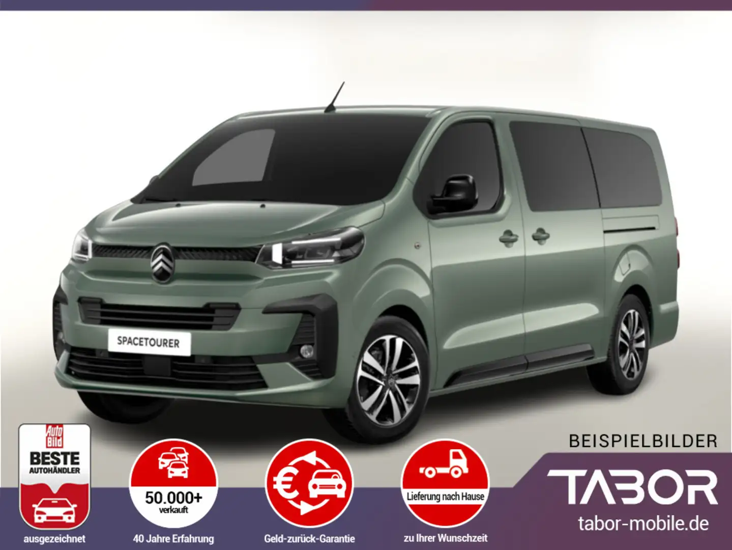 Citroen Spacetourer 180 AT8 Max XL Pano Nav Leder SHZ 8S Verde - 1