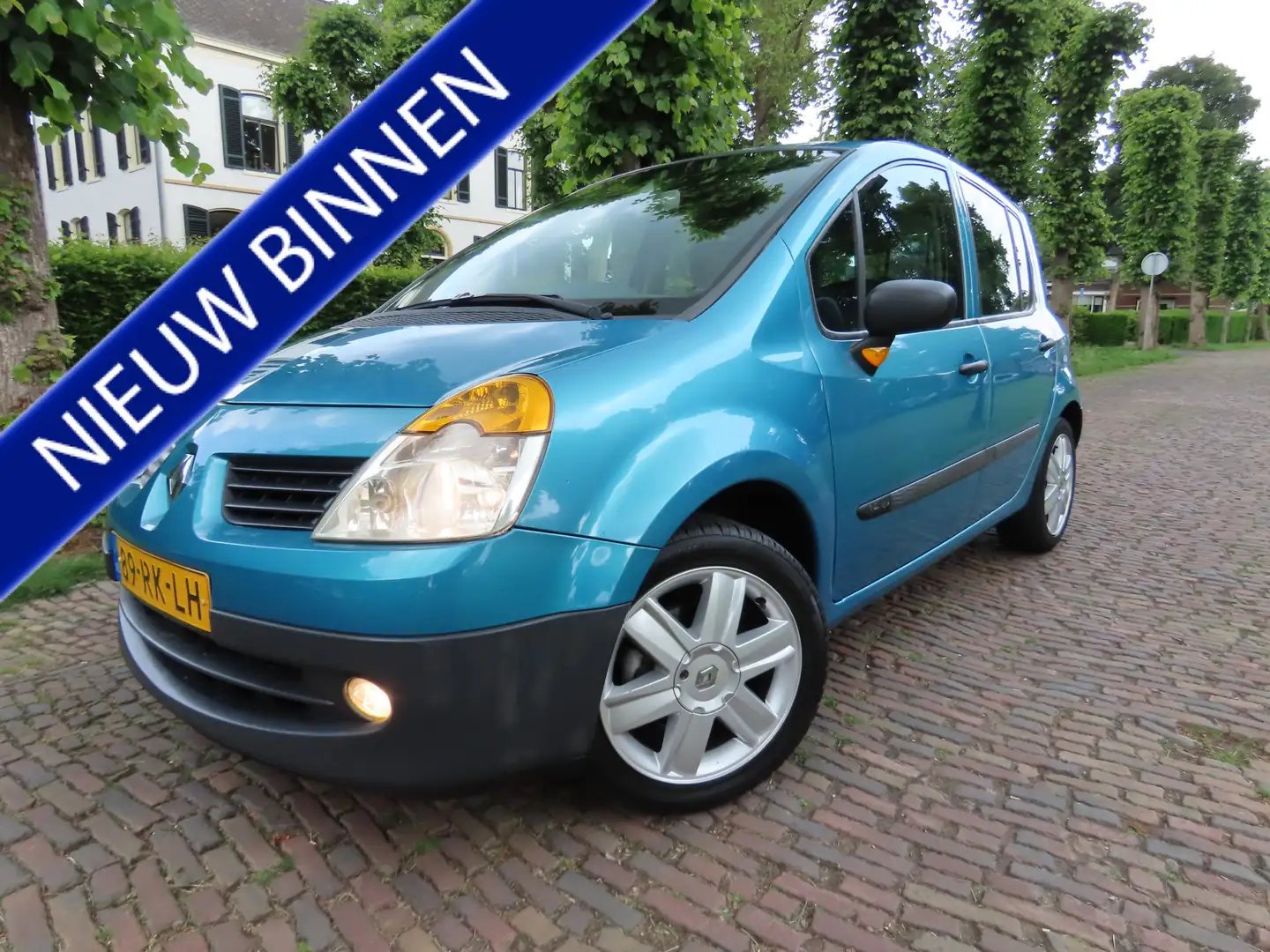Renault Modus 1.4-16V Expression Luxe Airco Cruisecontrol Stuurb Blauw - 1