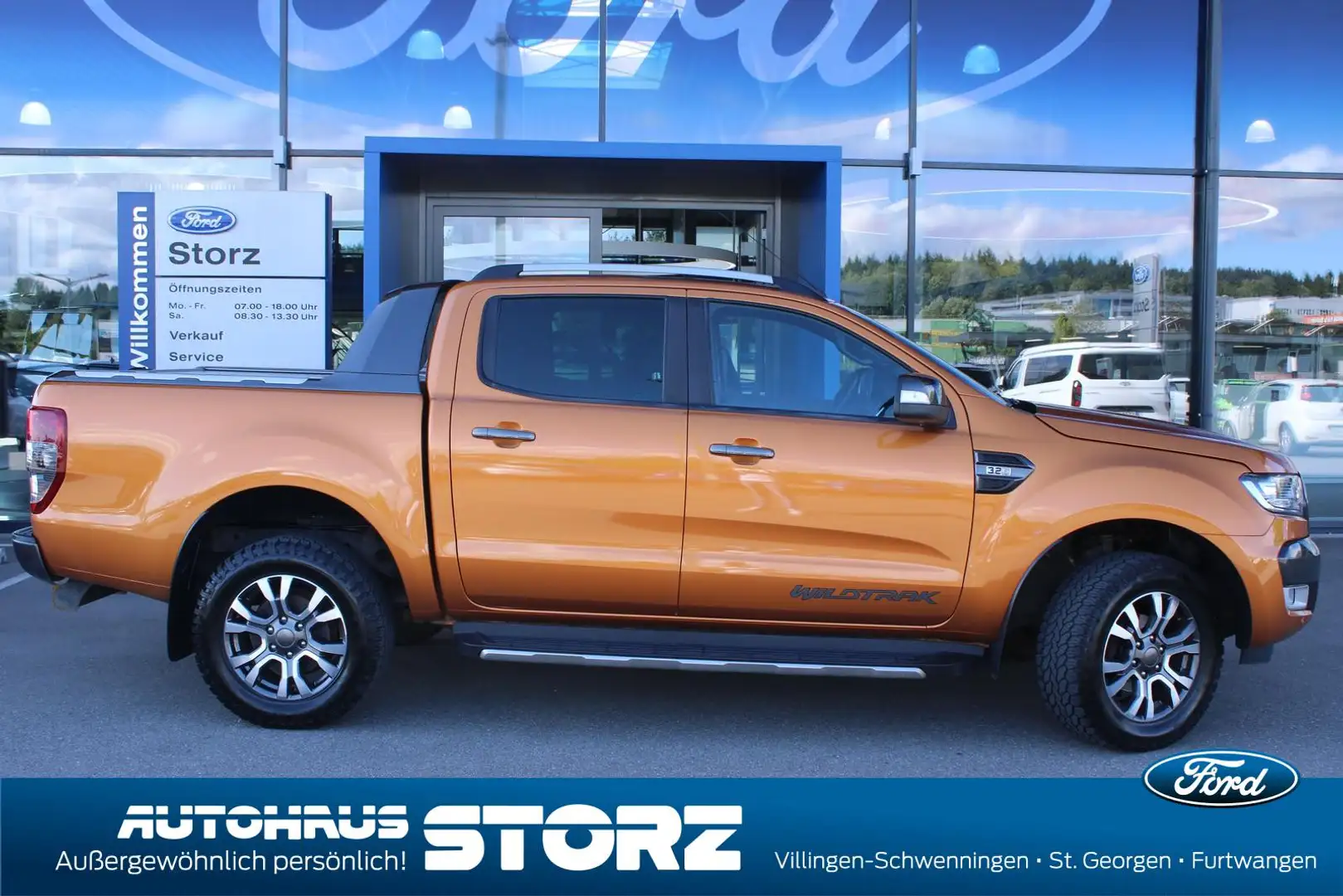 Ford Ranger Wildtrak Doppelkabine 4x4 AUTOMATIK|OFF-ROAD PAKET Narancs - 2
