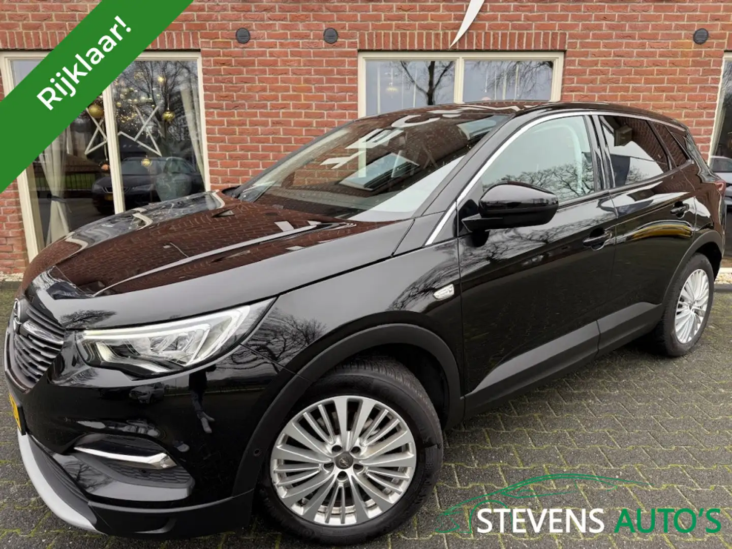 Opel Grandland X 1.2 Turbo Bus. Ex. 131PK PANORAMADAK / CAMERA / SP Schwarz - 1