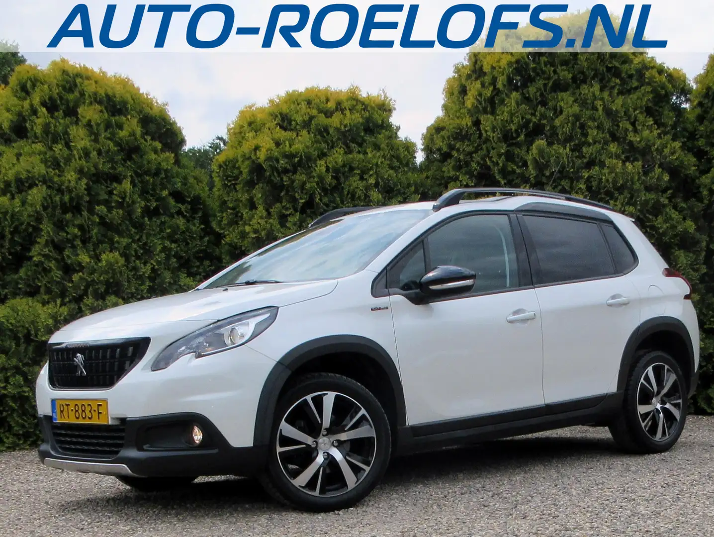 Peugeot 2008 1.2 PureTech GT-line*Lage KM*Org. NL* Blanc - 1