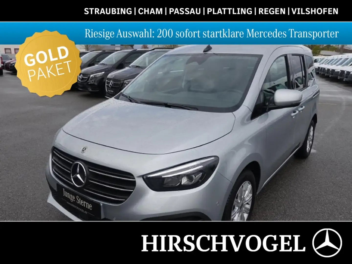 Mercedes-Benz Classe T T 180 d PROGRESSIVE Edition AHK MBUX+Kamera+LED Argent - 1