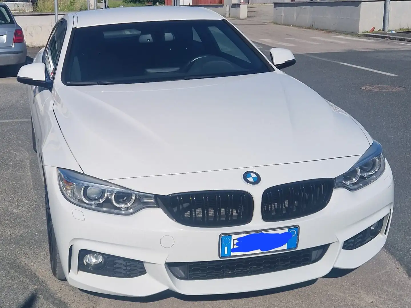BMW 420 Serie 4 F32 2013 Coupe420d Coupe Msport 190cv auto Bianco - 2