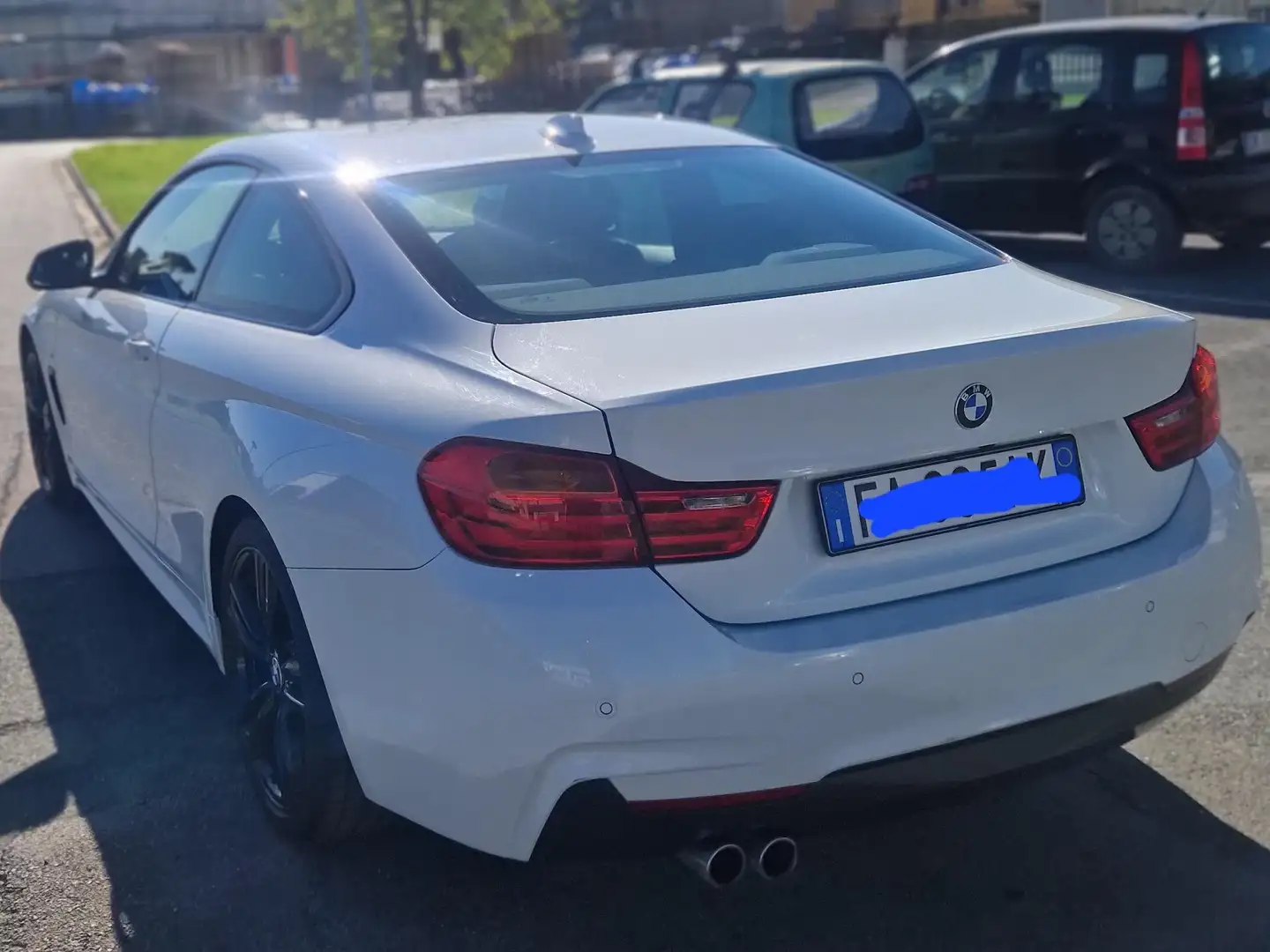 BMW 420 Serie 4 F32 2013 Coupe420d Coupe Msport 190cv auto Bianco - 1