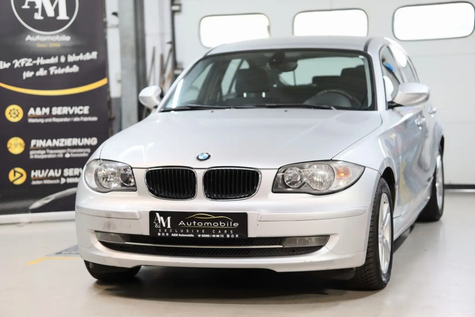 BMW 116 d *KLIMAAUTO*TEMPOMAT*ALU*2HAND*PDC* Silber - 1