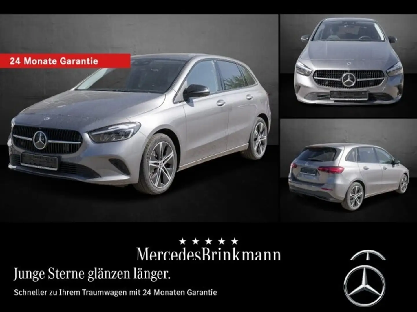 Mercedes-Benz B 200 B 200 Progressive/AHK/EasyP/360°/LED/Distronic Grau - 1