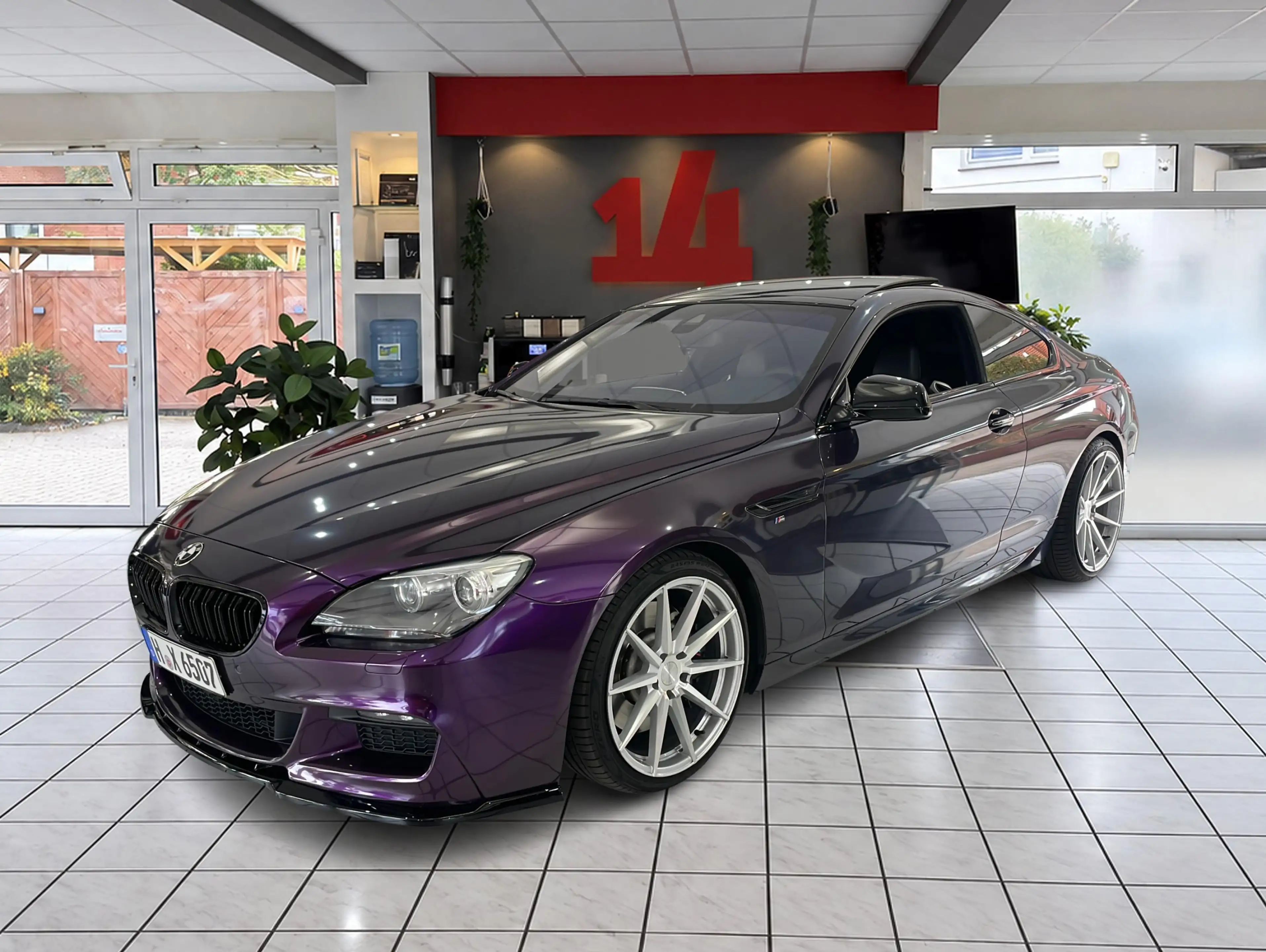 BMW 650 i Coupe - MPaket-Alcantara-Schiebedach-DEFzg