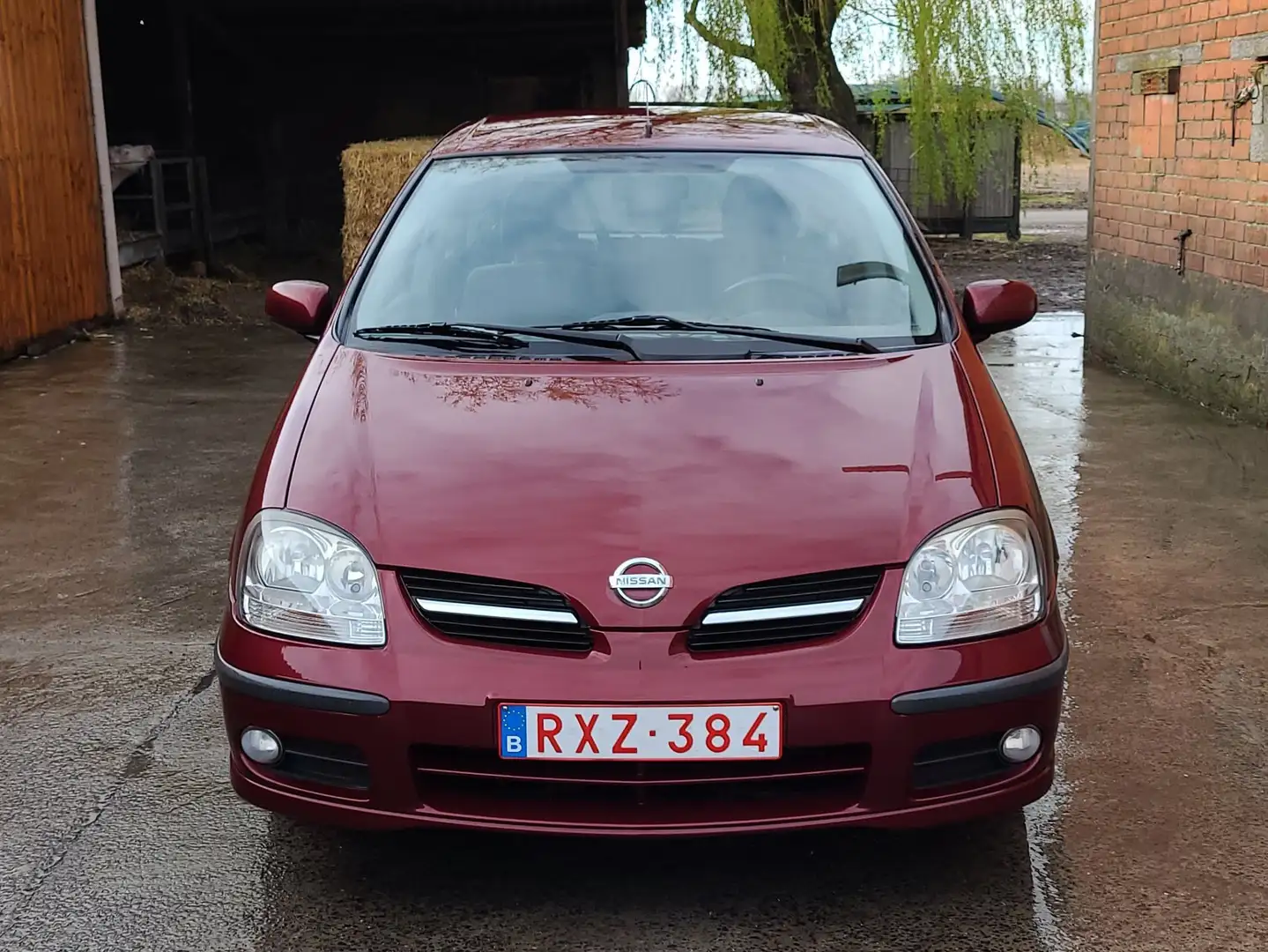 Nissan Almera Tino Almera Tino tekna Piros - 1