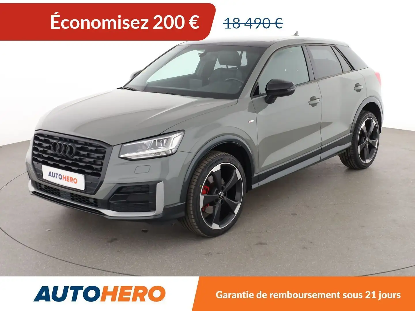 Audi Q2 1.6 TDI Design Luxe Gris - 1