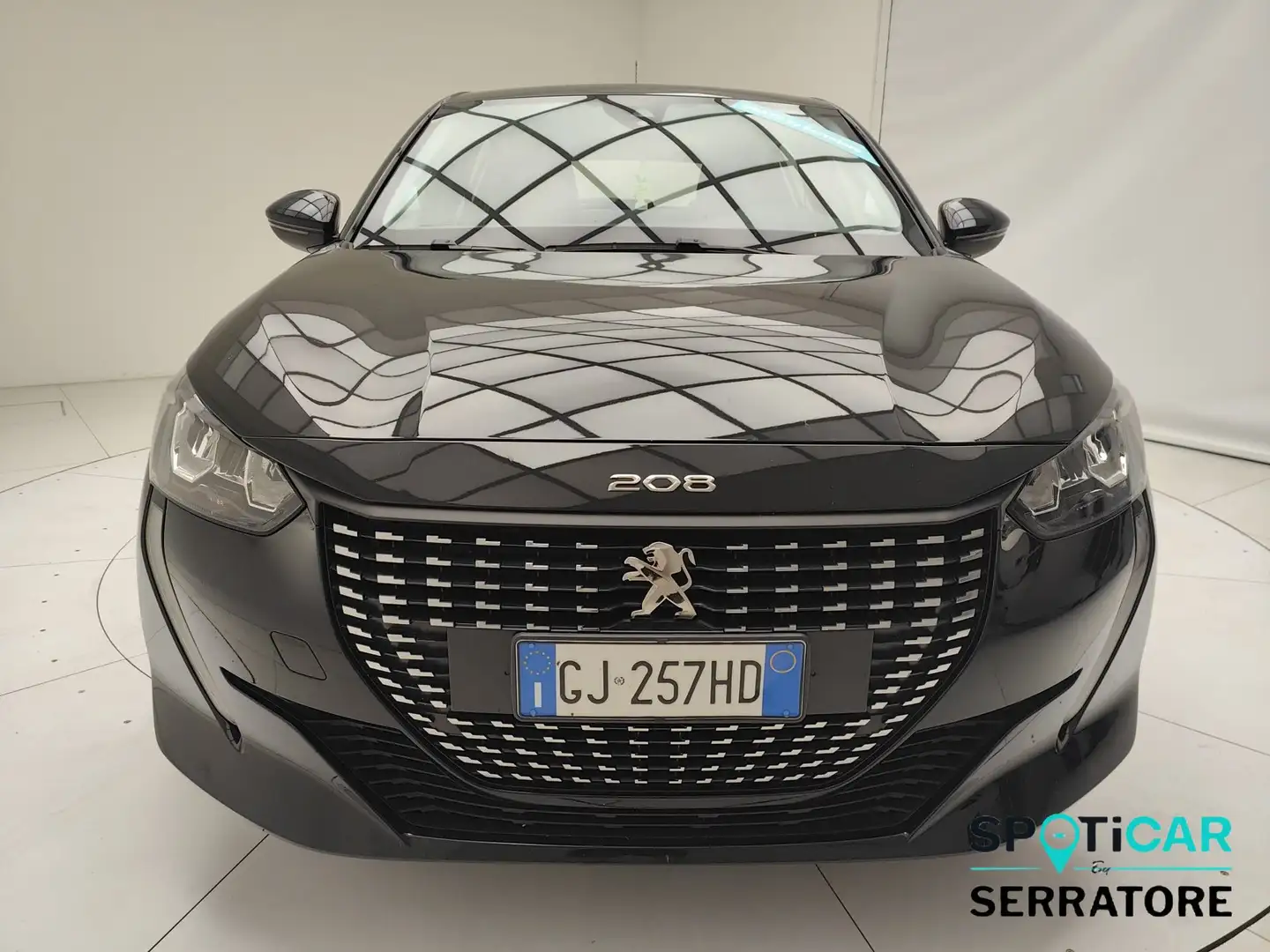 Peugeot 208 II 2019 1.2 puretech Active Pack s&s 75cv Nero - 2