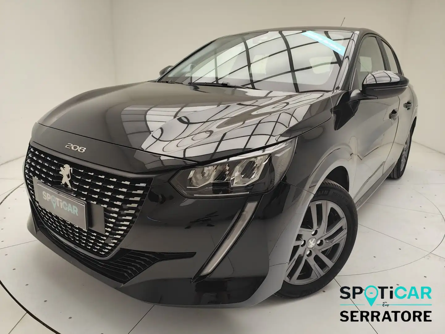 Peugeot 208 II 2019 1.2 puretech Active Pack s&s 75cv Nero - 1