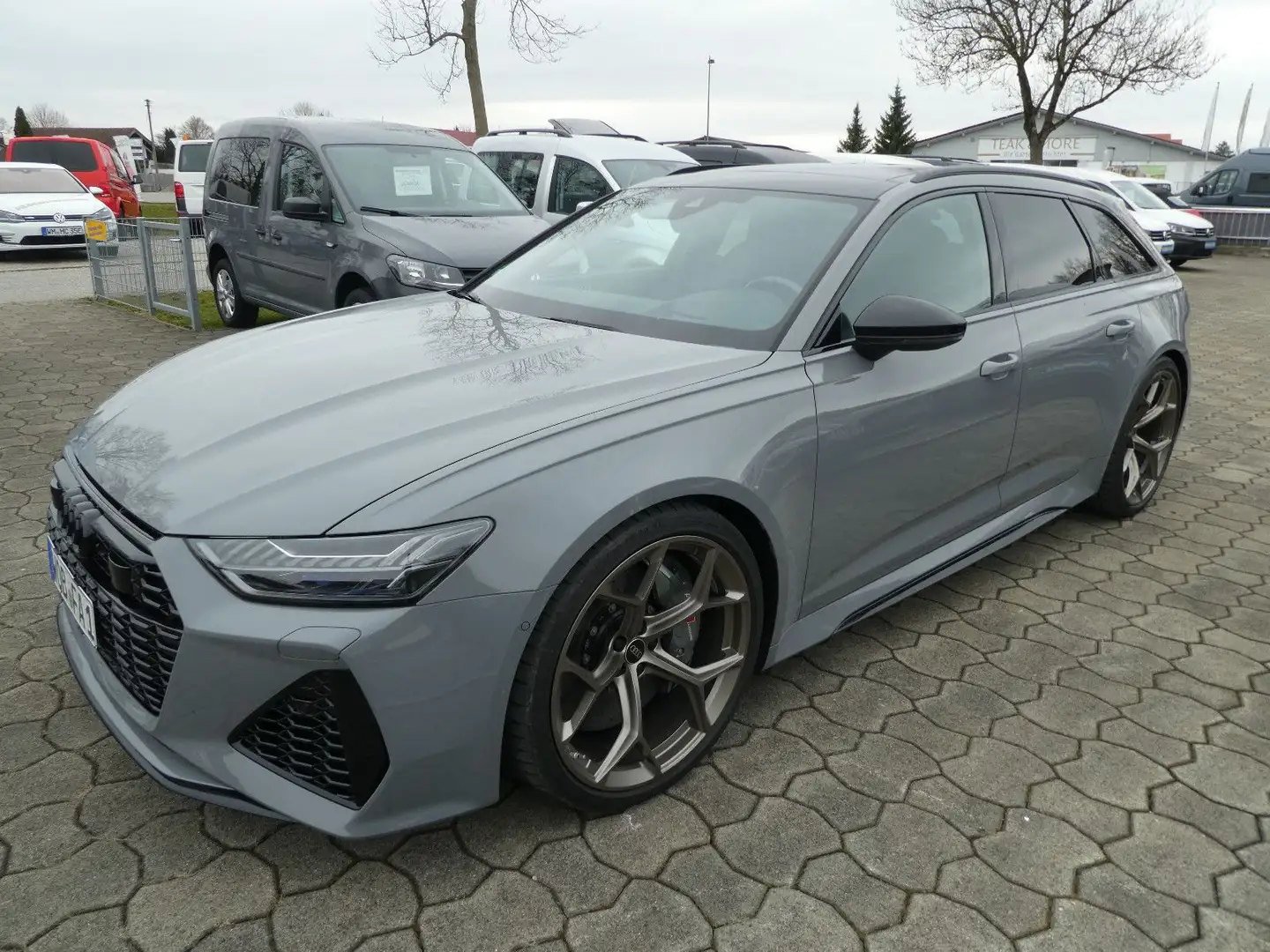 Audi RS6 Avant 4.0 TFSI quattro perform RS DYNAMIC PA Gris - 1