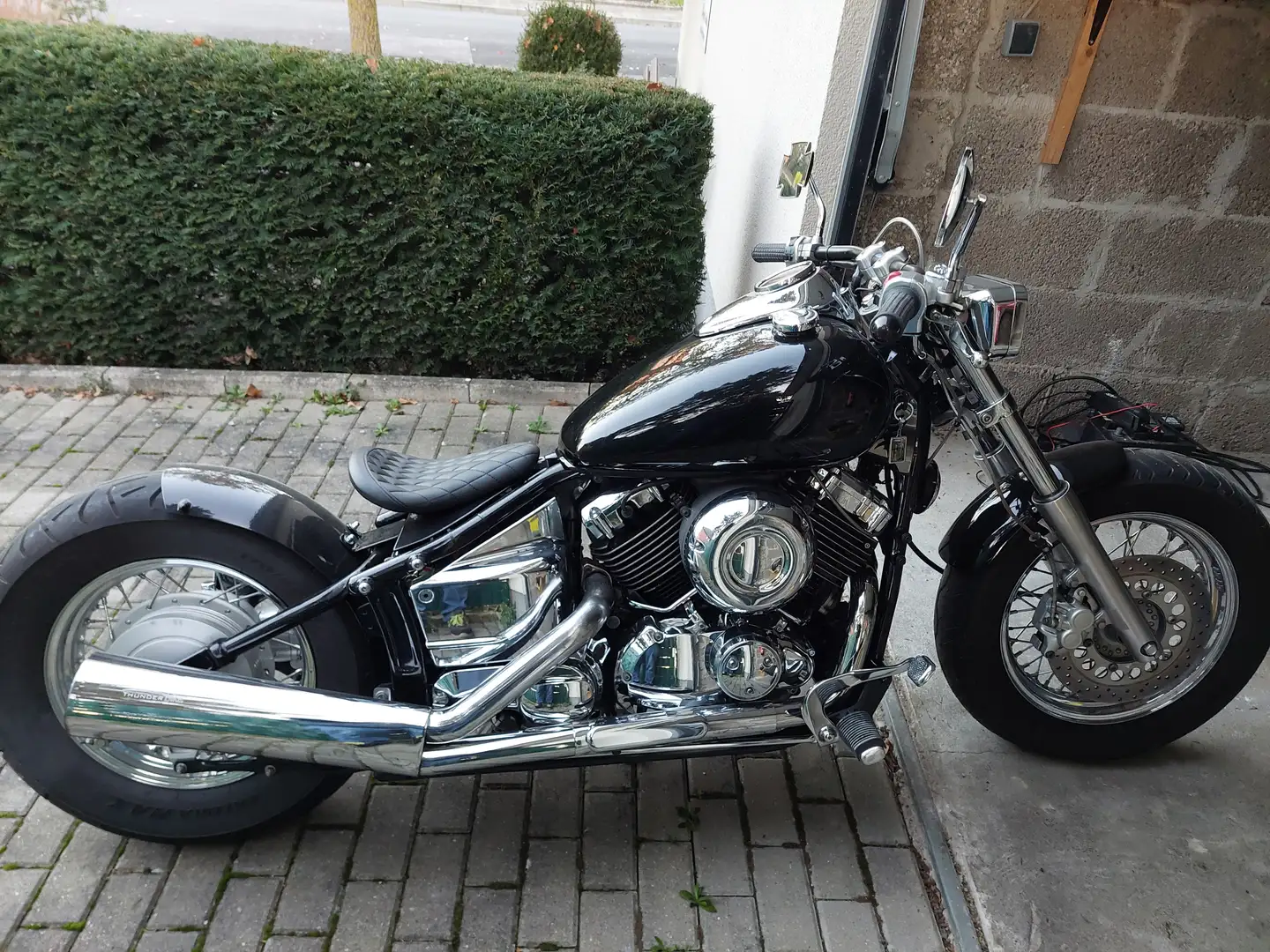 Yamaha XVS 650 Negru - 1
