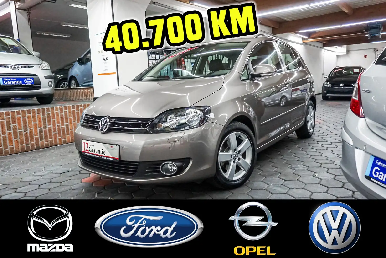 Volkswagen Golf Plus VI 1.Hand Einparkhilfe Scheckheft Brun - 1