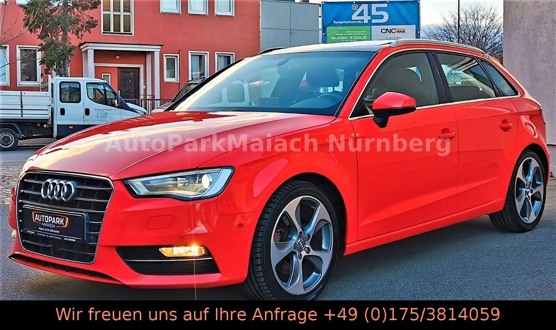 Audi A3 Ambition/Xenon/Navi/ACC/B&O/Alcantara/18"/TOP Rot - 1