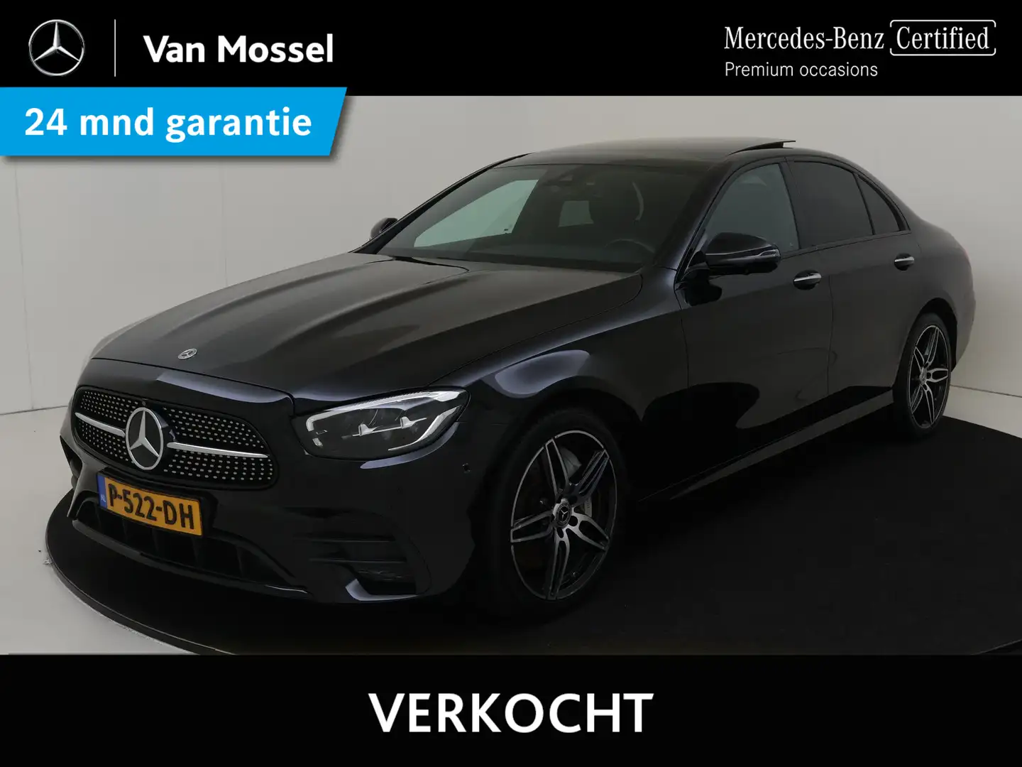 Mercedes-Benz E 300 e Business Solution AMG / Stoelverwarming / 360Gra Noir - 1