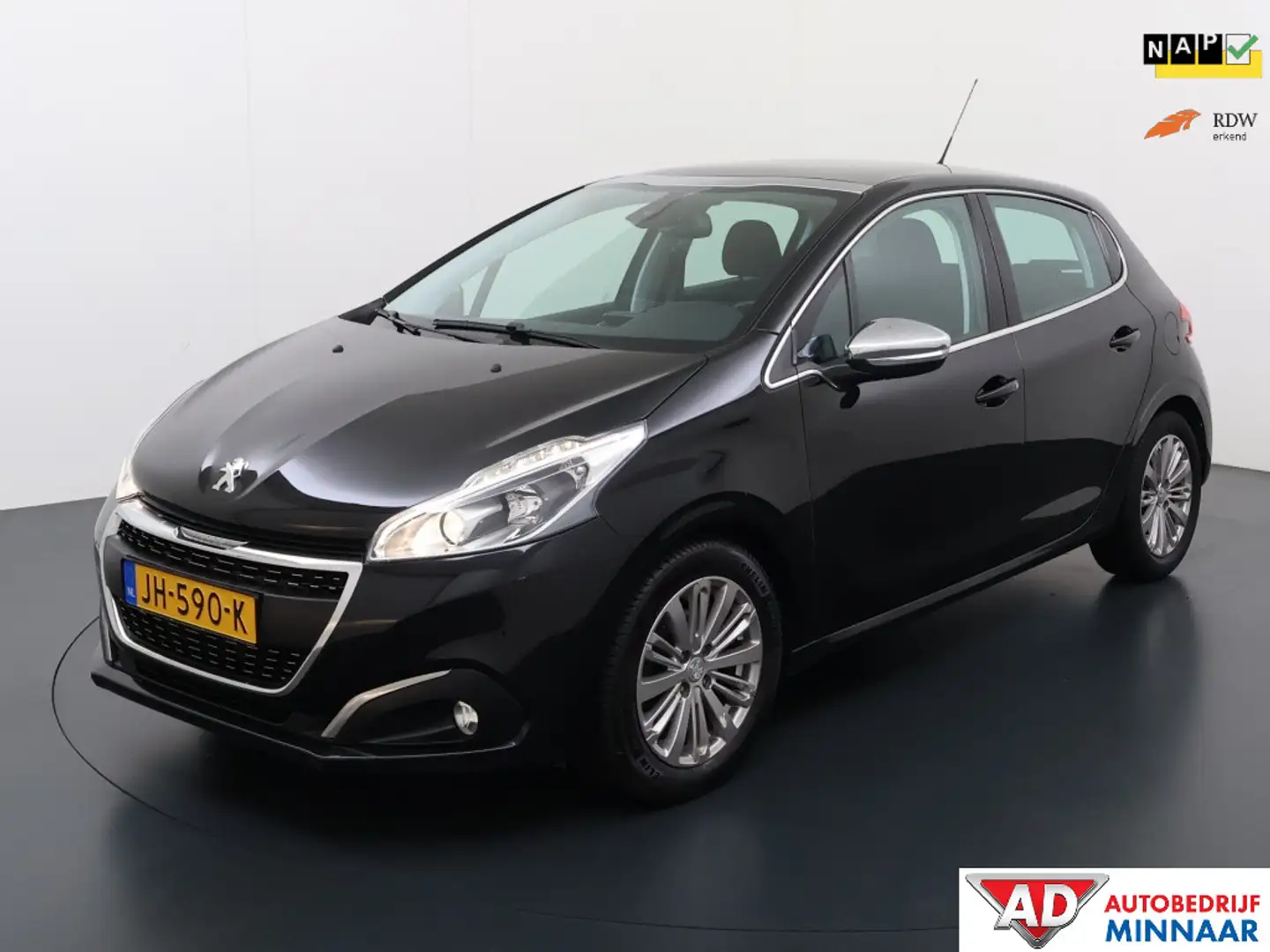 Peugeot 208 1.2 PureTech Allure | 110 PK | Cruise control | Bl Noir - 1