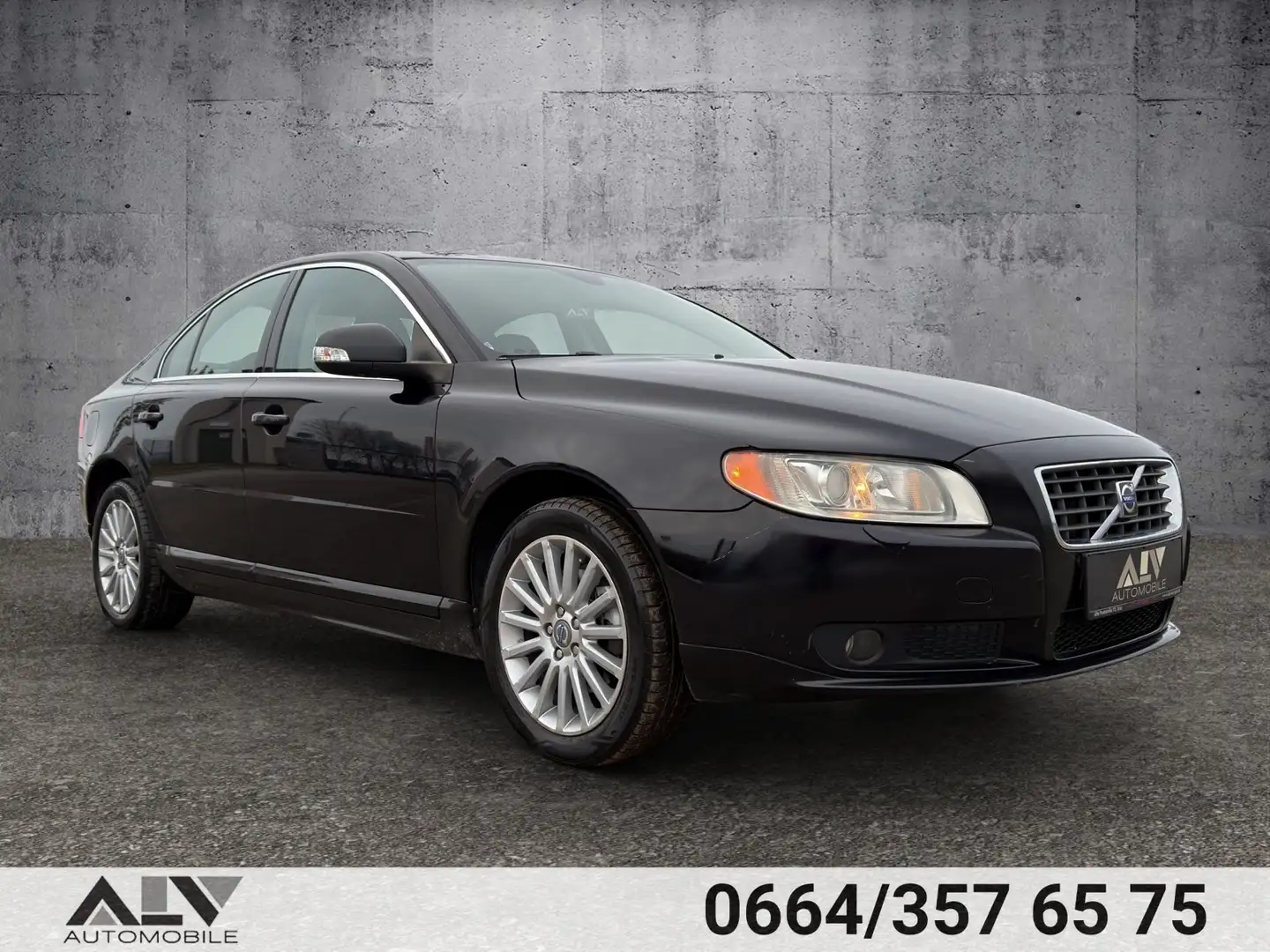 Volvo S80 D5 Summum Facelift Schwarz - 1
