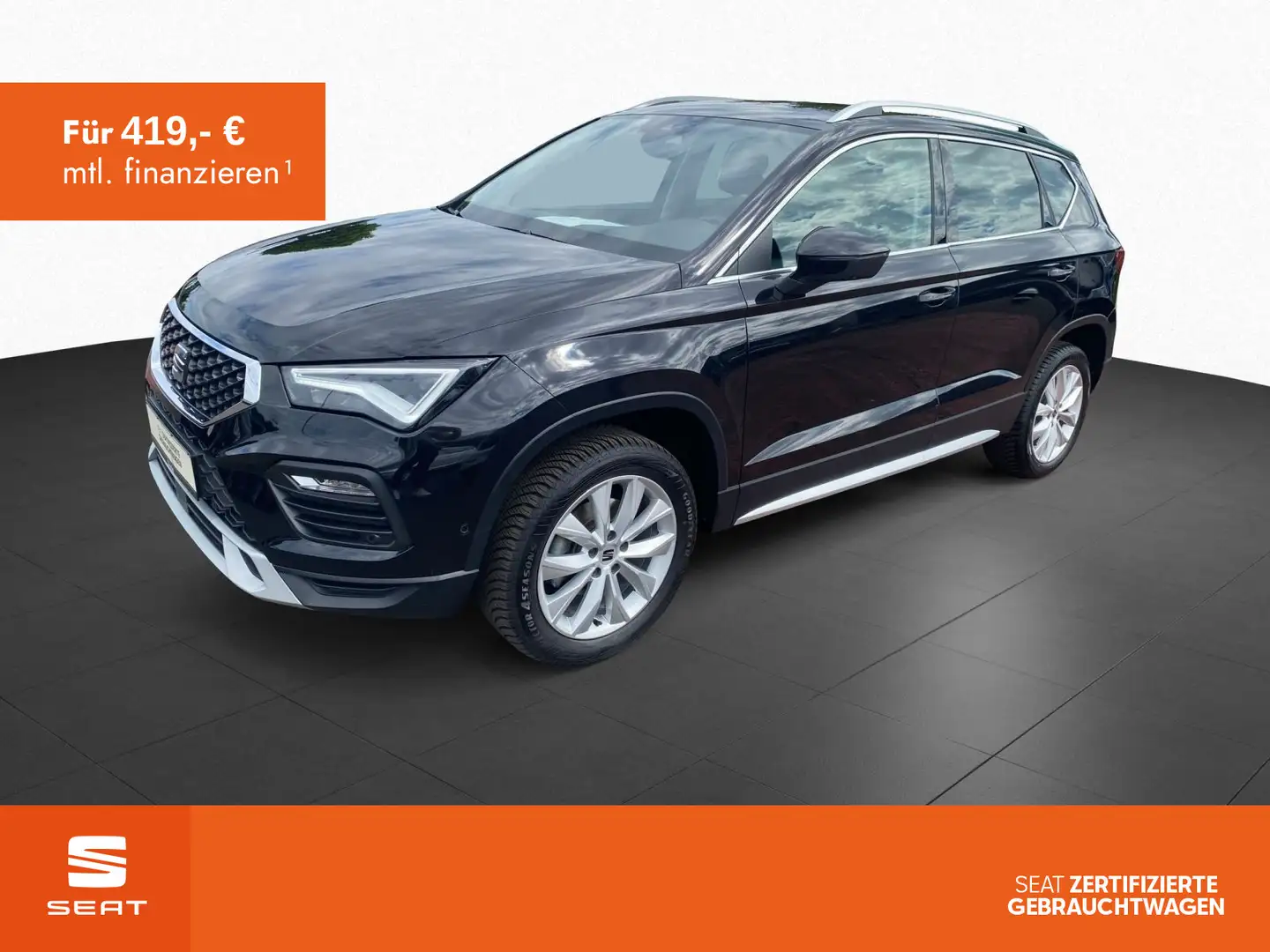 SEAT Ateca 1.5 TSI DSG Xperience Navi LED AHK LED ACC Schwarz - 1