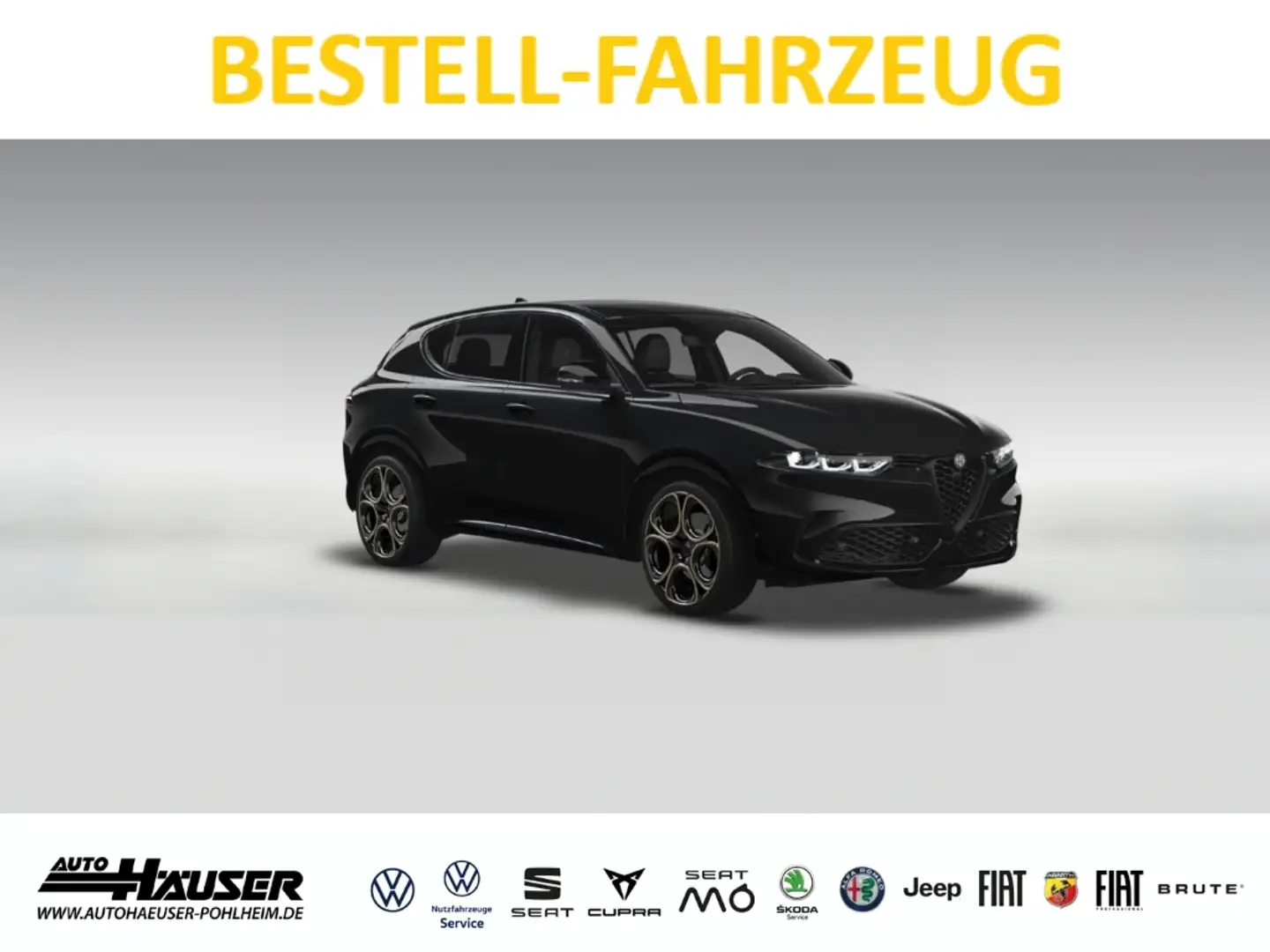 Alfa Romeo Tonale Ibrida MY25 Intensa 1.5 VGT EL. HECKKL. MEMORY NAV Noir - 1