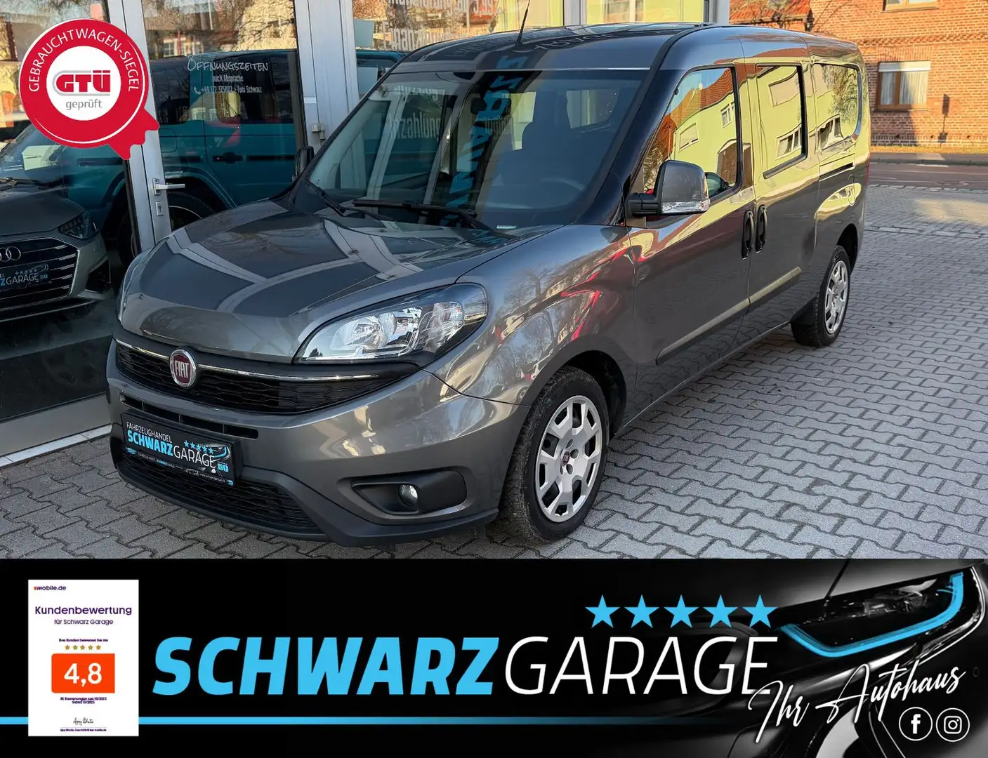 Fiat Doblo SX Maxi Kombi*SHZ*DAB* Gris - 1