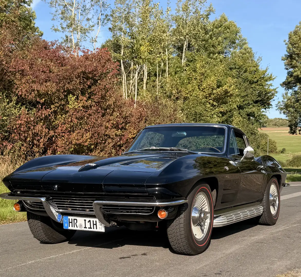Corvette C2 Sting Ray, Stingray Schwarz - 1
