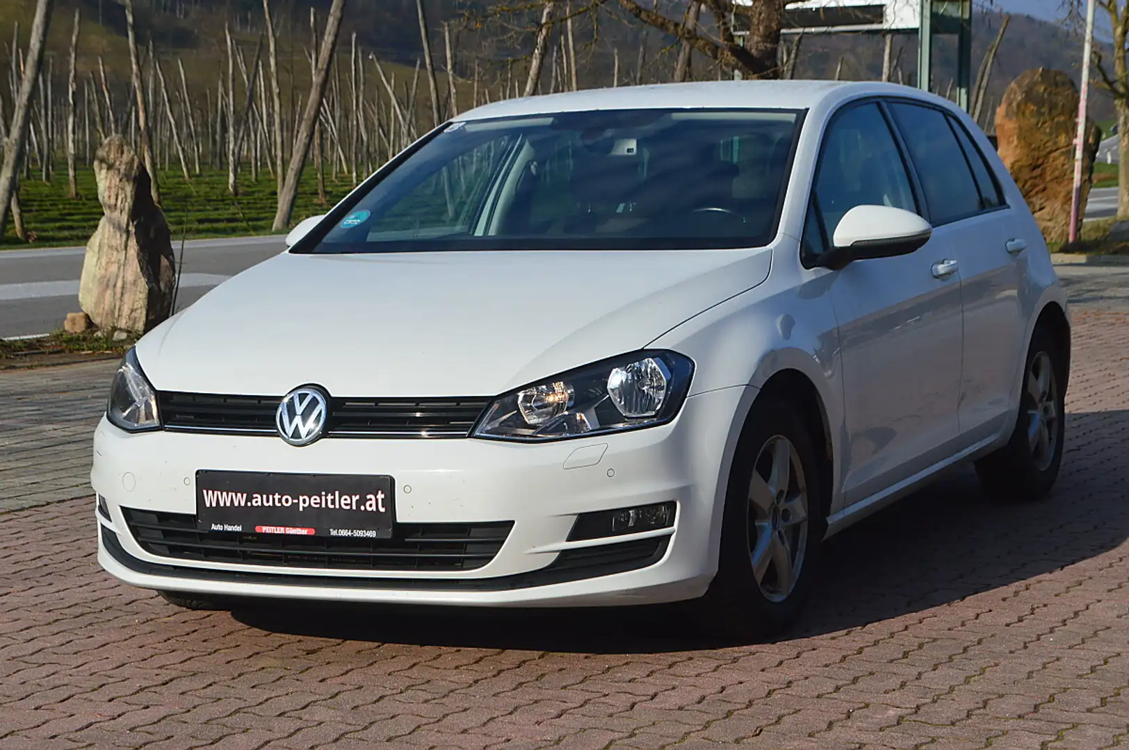 Volkswagen Golf 1,6 BMT TDI 4Motion+AHK+SHZ+PDC+TEL Weiß - 2