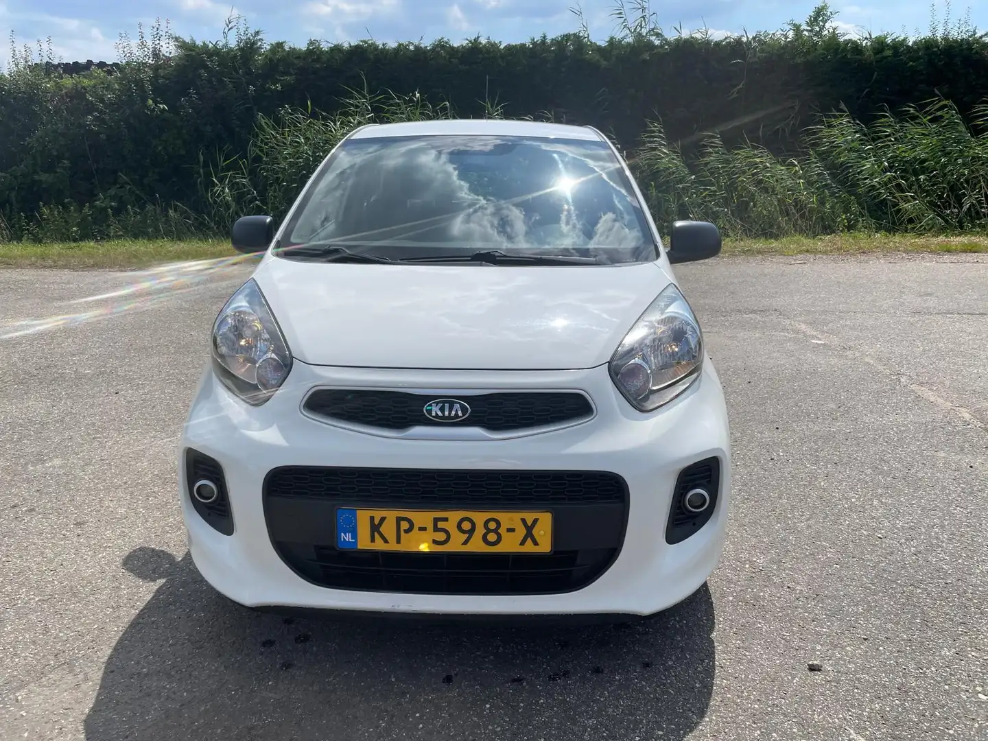 Kia Picanto 1.0 CVVT EconomyLine Blanc - 2