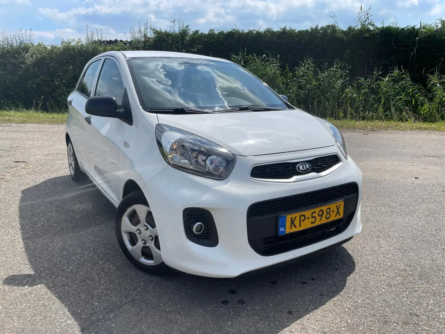 Kia Picanto 1.0 CVVT EconomyLine Blanc - 1