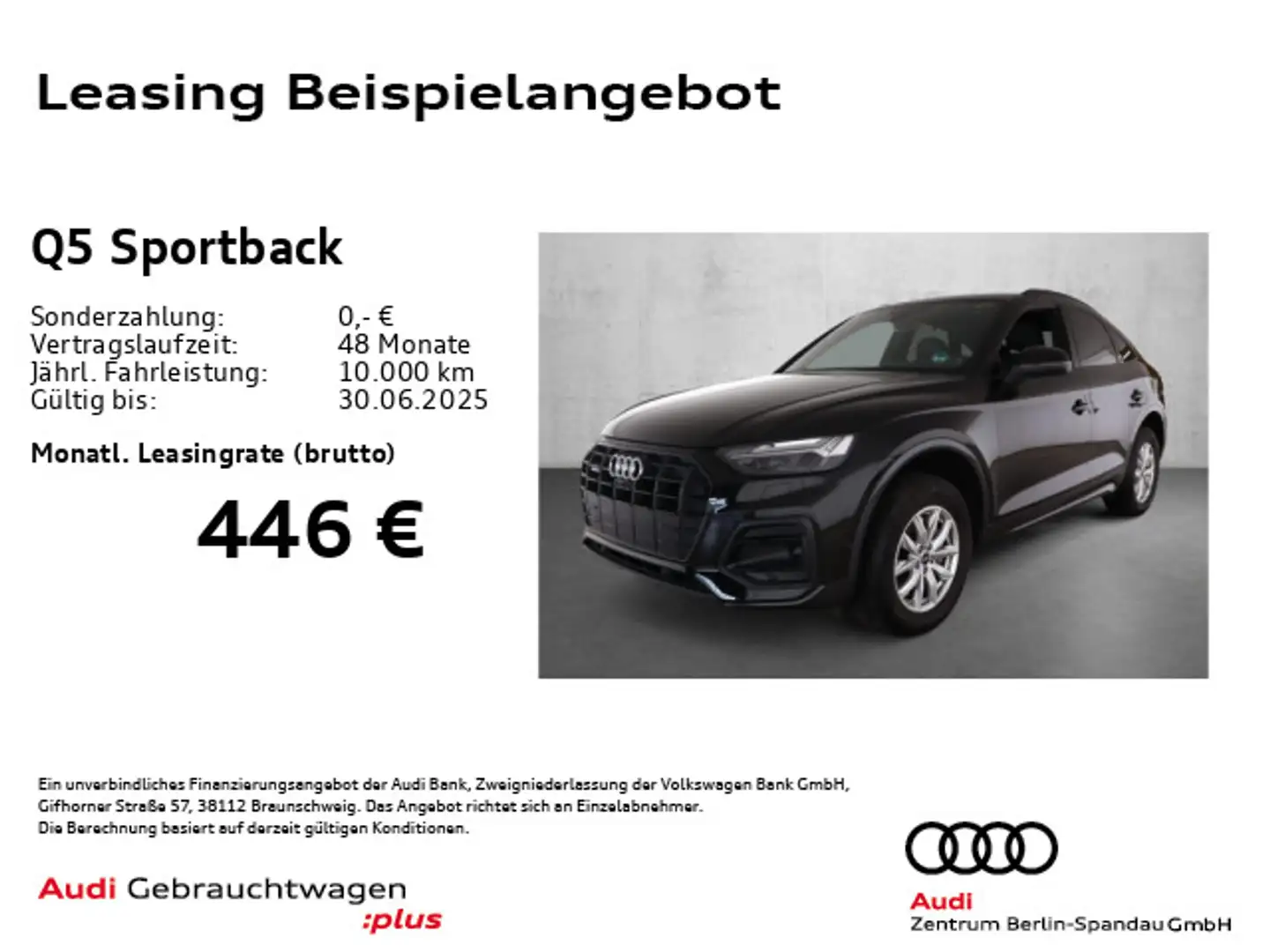 Audi Q5 45 TFSI qu. adv. S tr.*PANO*MATRIX* Schwarz - 1
