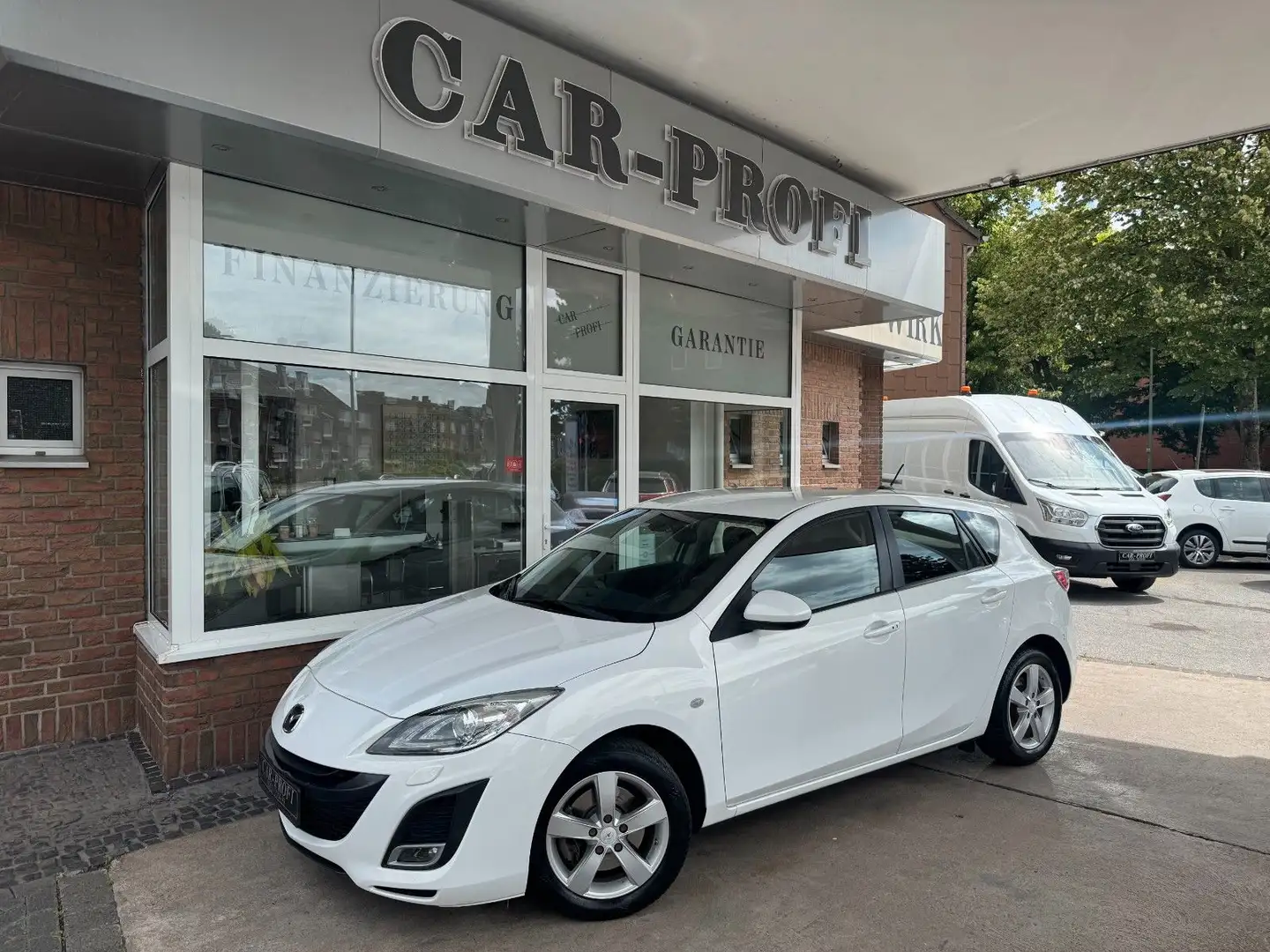 Mazda 3 Lim. Sports-Line Autom. Klimaaut./BOSE/ Blanc - 1