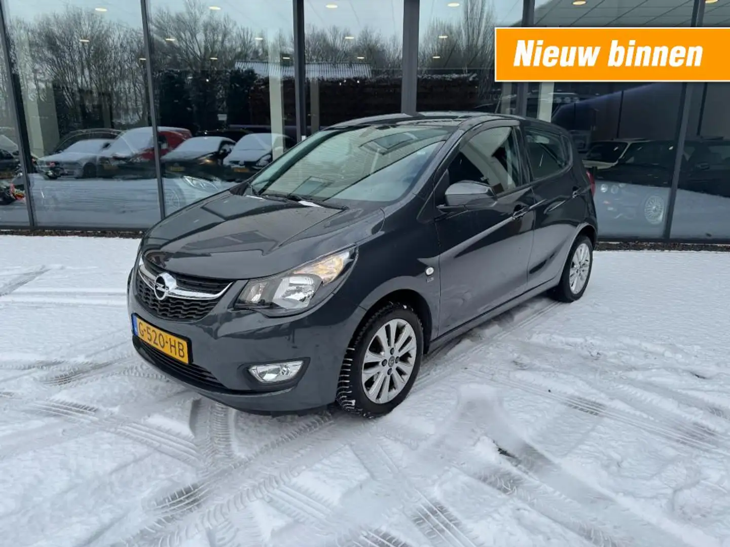 Opel Karl 1.0 120 Jaar Edition,1e Eig,Dealer OH,Airco,Cruise Grau - 1