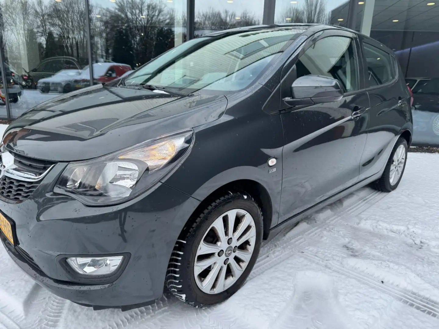 Opel Karl 1.0 120 Jaar Edition,1e Eig,Dealer OH,Airco,Cruise Grau - 2