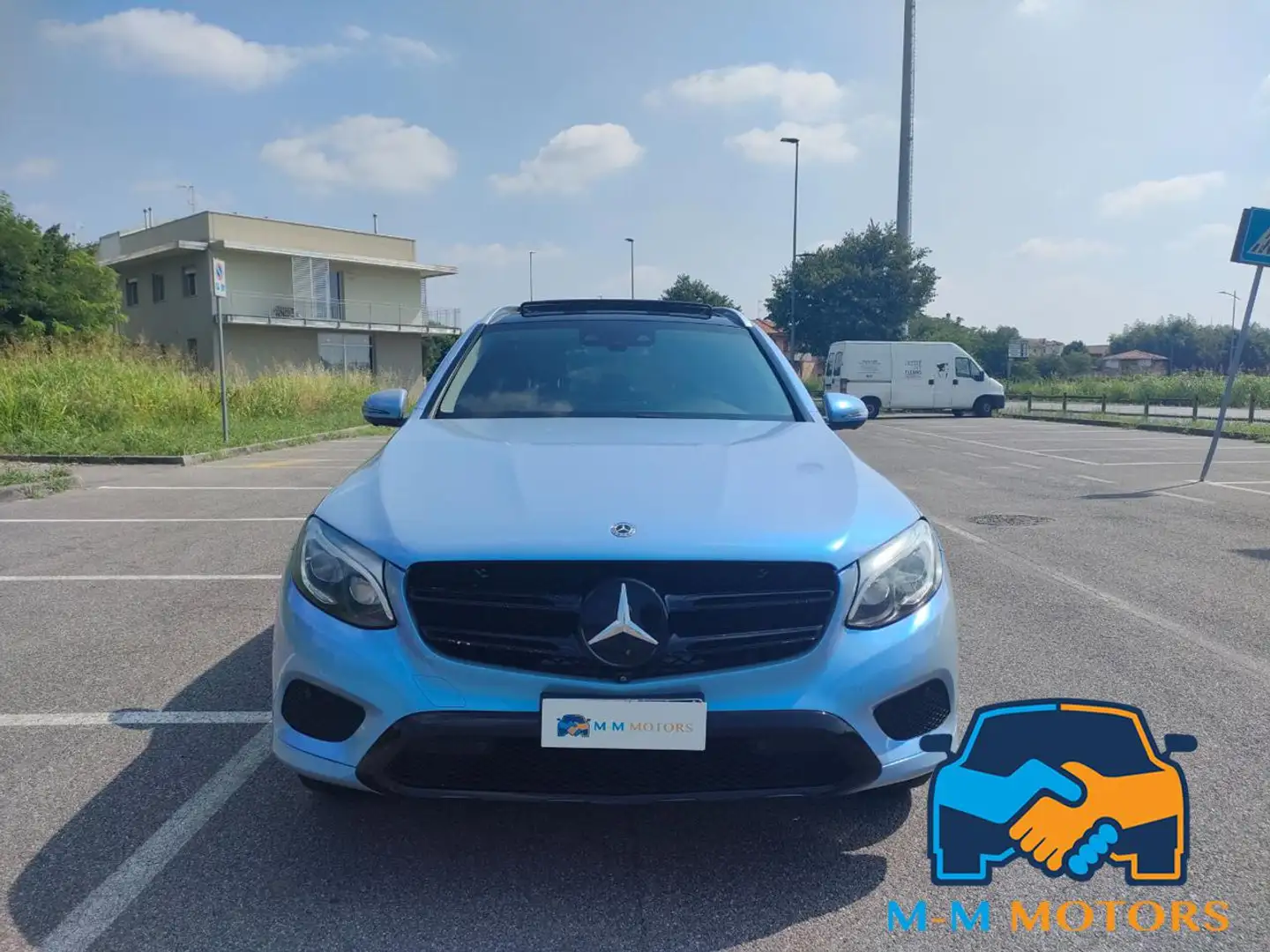Mercedes-Benz GLC 220 d 4Matic Premium Tetto Apribile Grigio - 2