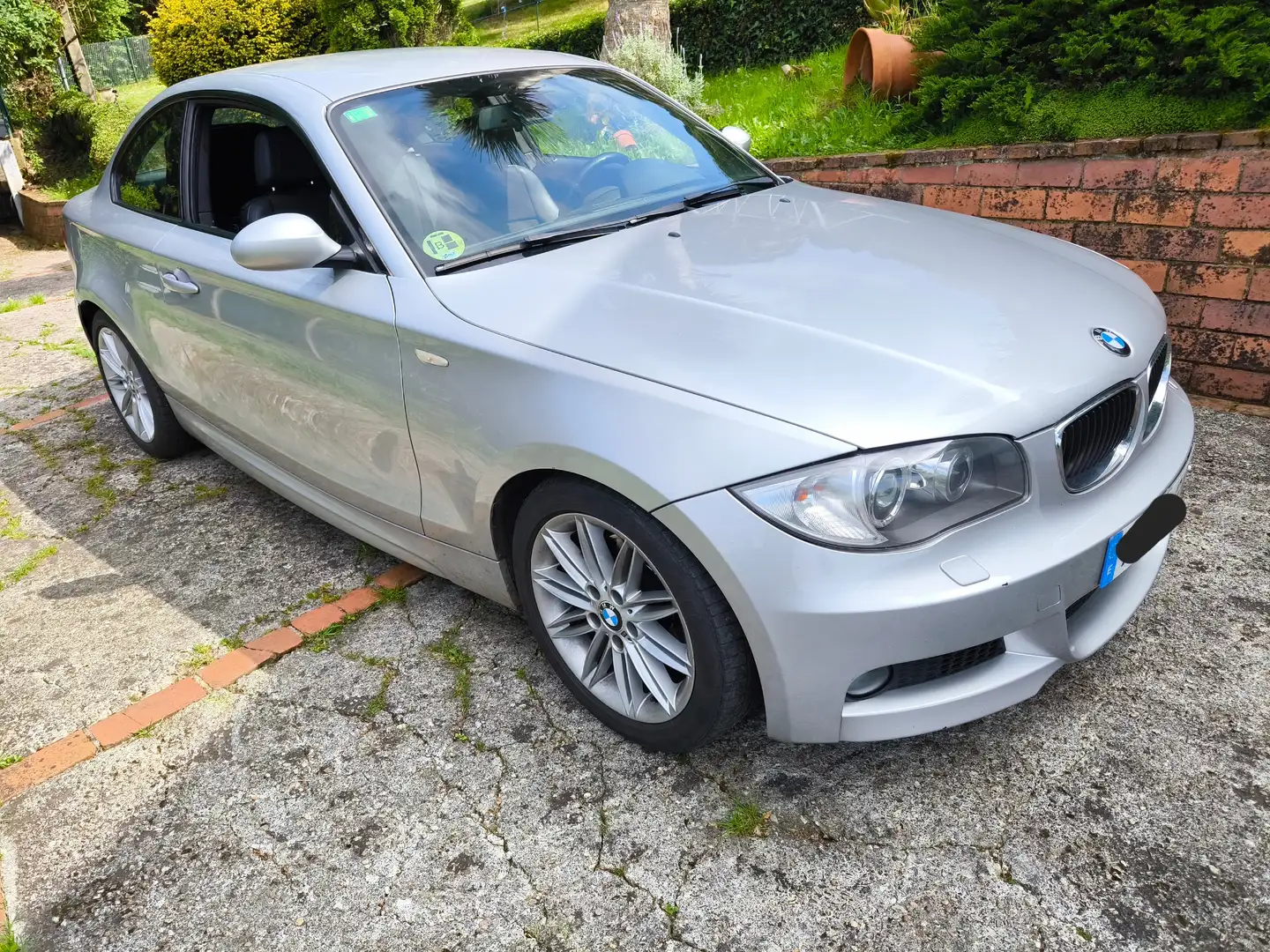 BMW 120 120d Coupé Plateado - 1
