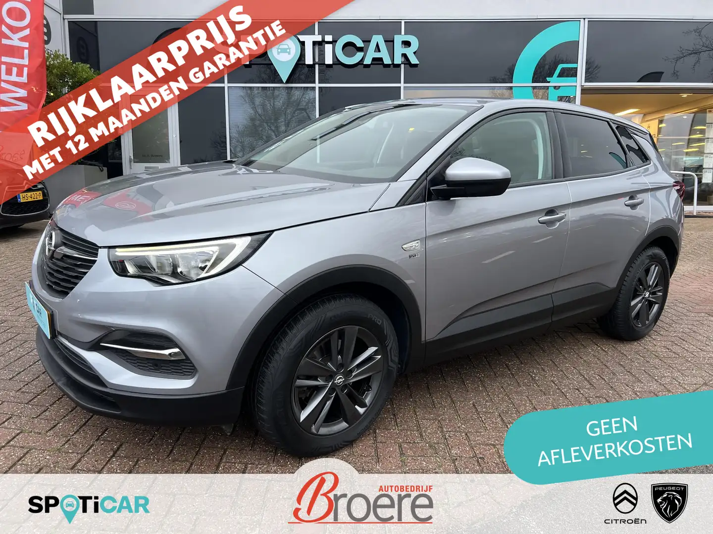 Opel Grandland X 1.2 Turbo 130pk 120 jaar Edition M6 Gris - 1