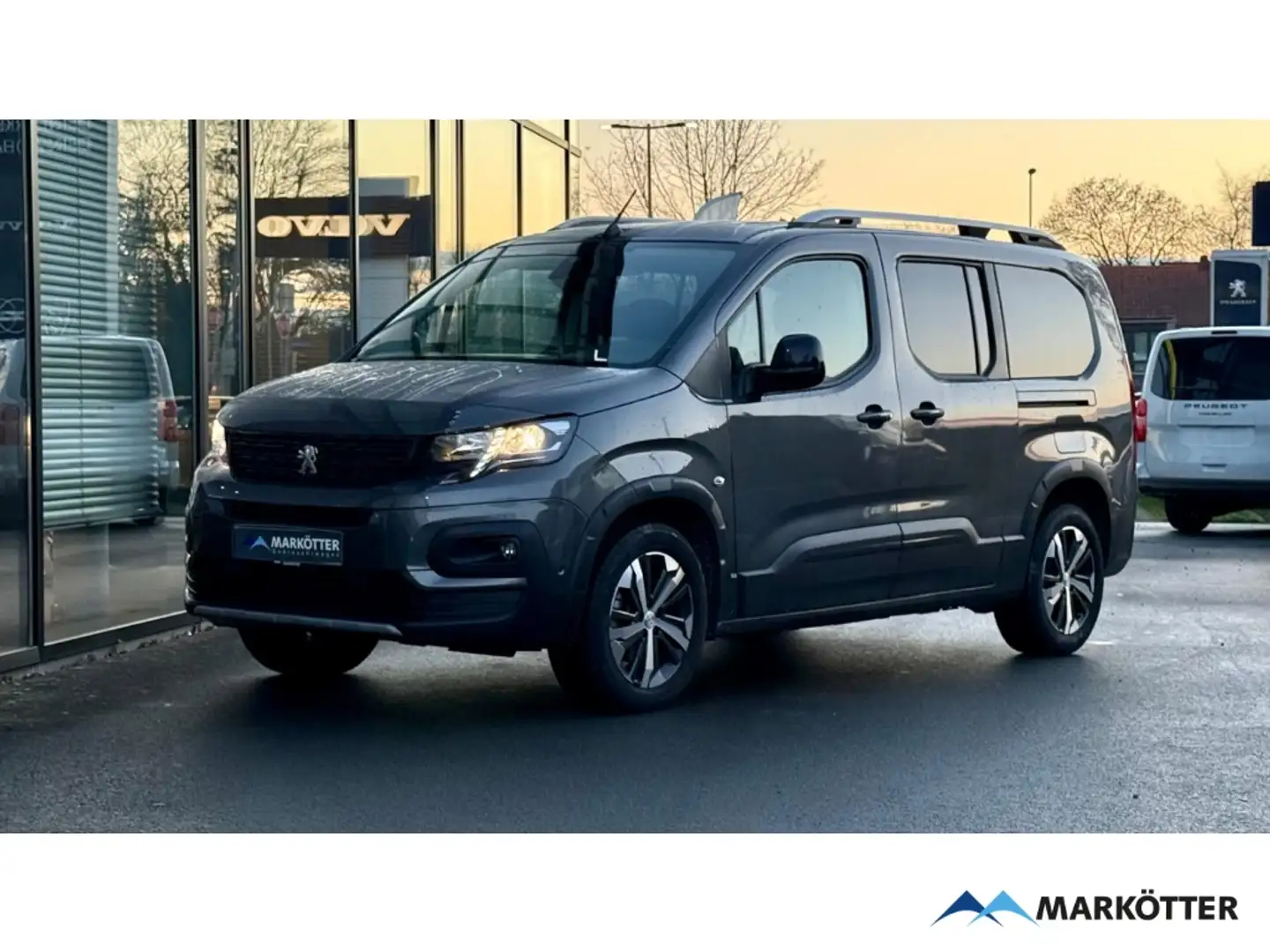 Peugeot Rifter L2 GT 7-Sitzer CAM/BLIS/SHZ/NAVI Gris - 1