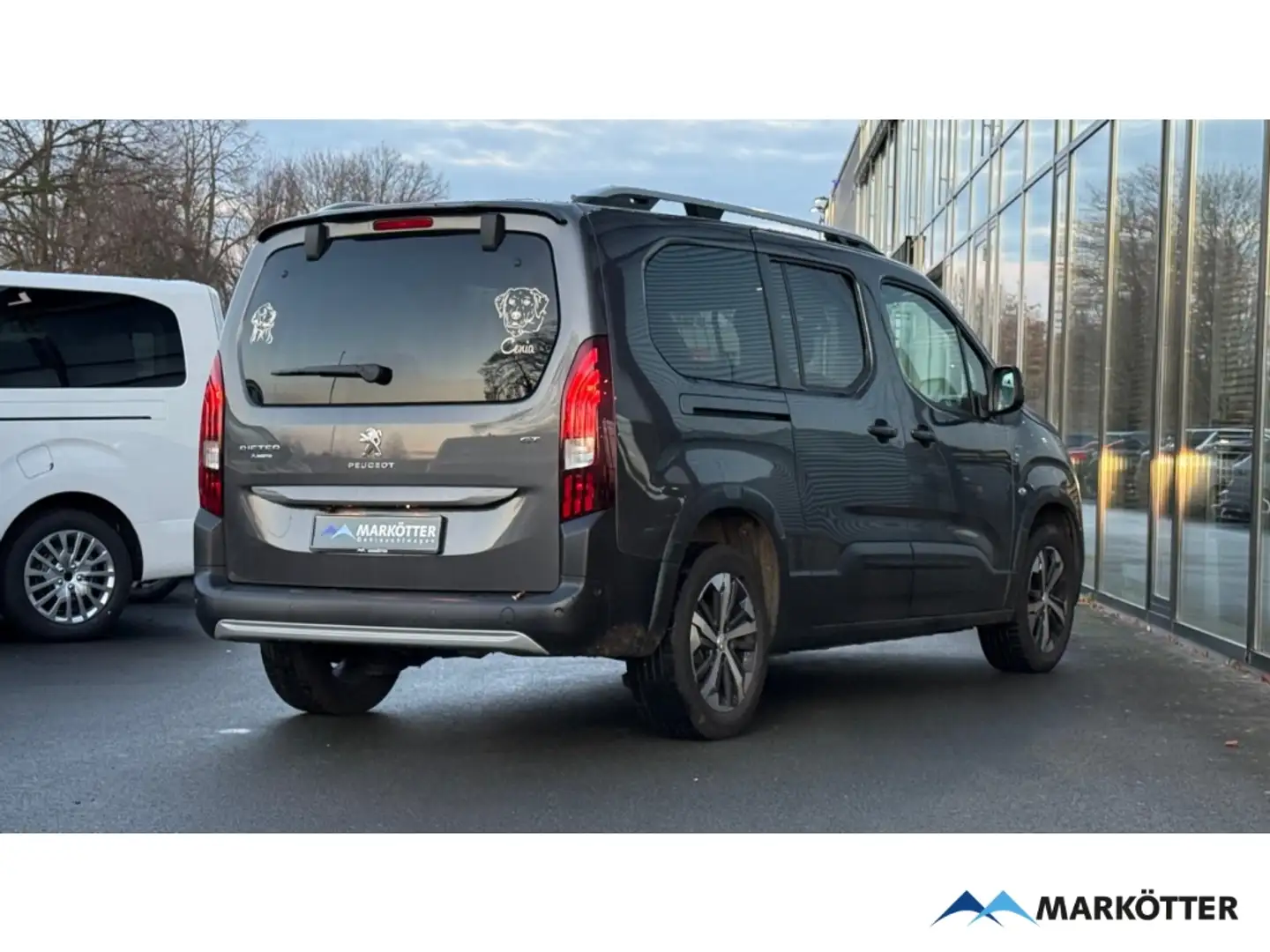 Peugeot Rifter L2 GT 7-Sitzer CAM/BLIS/SHZ/NAVI Gris - 2