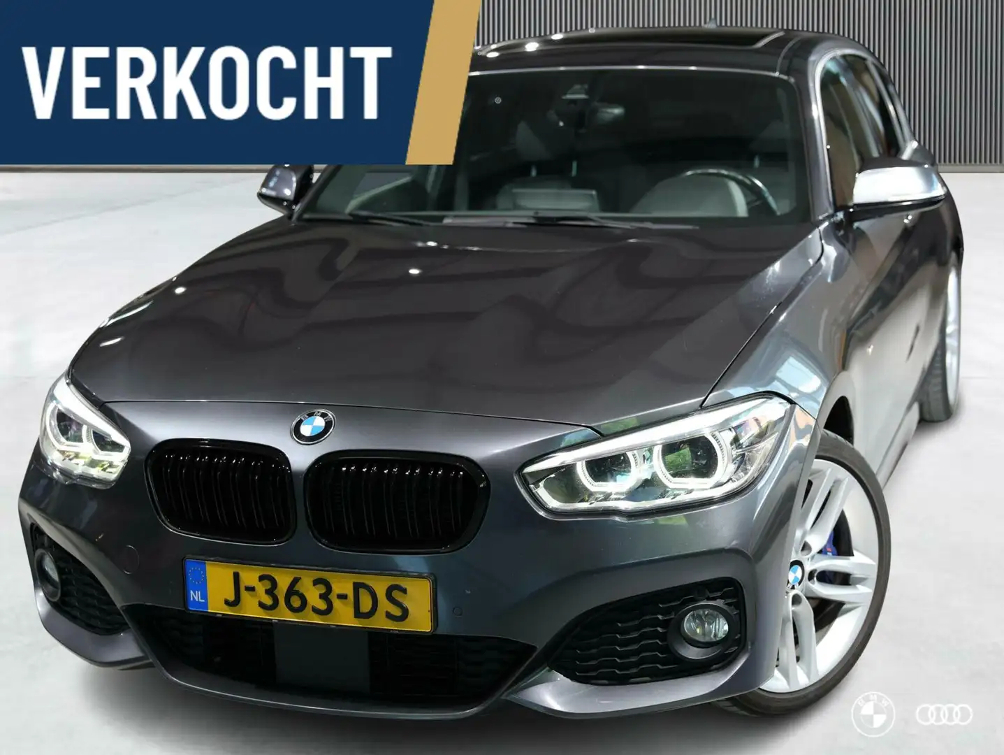 BMW 125 1-serie 125d M SPORT / PANODAK / ACC / HARMANKARDO Gri - 1