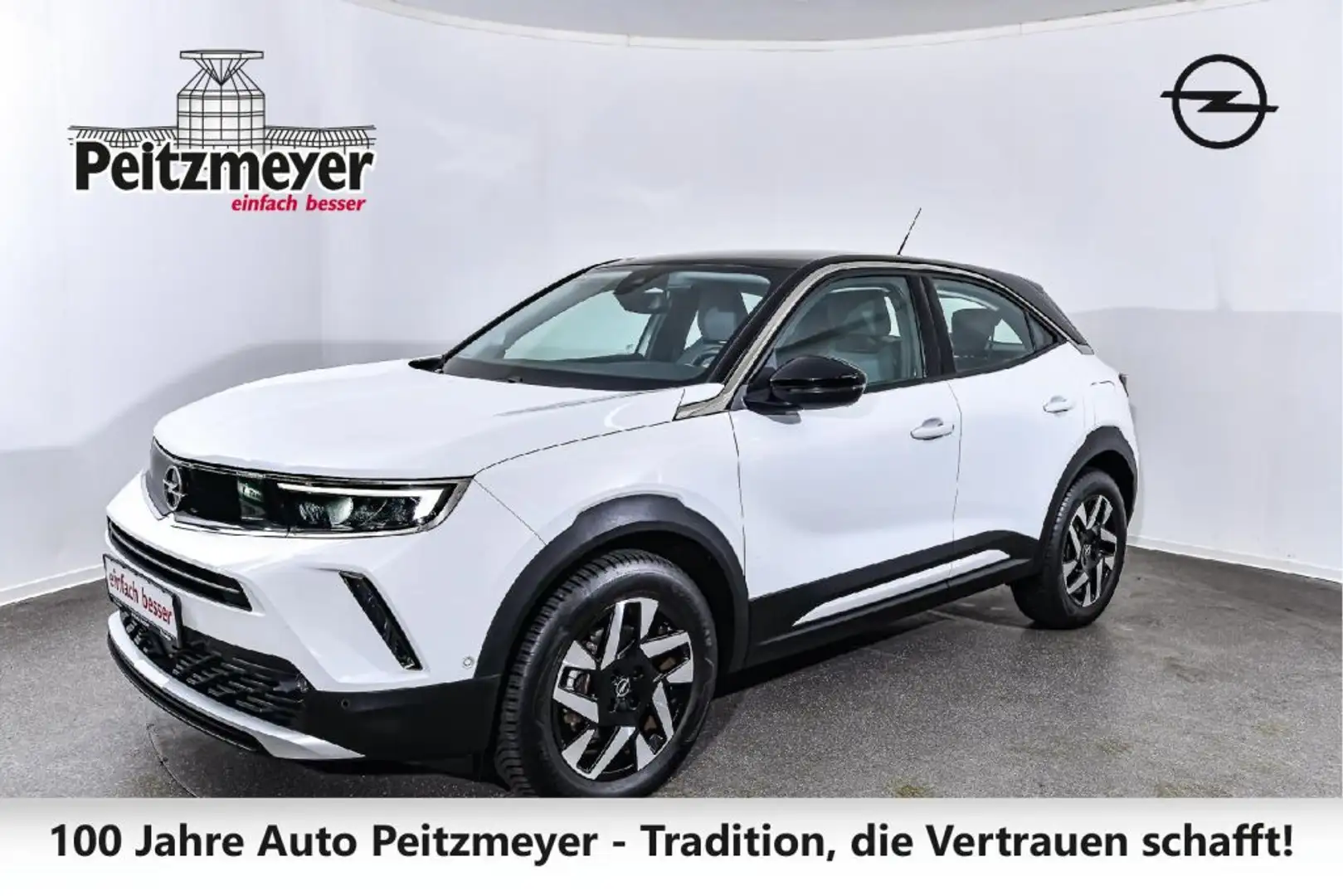 Opel Mokka-E Elegance Weiß - 1