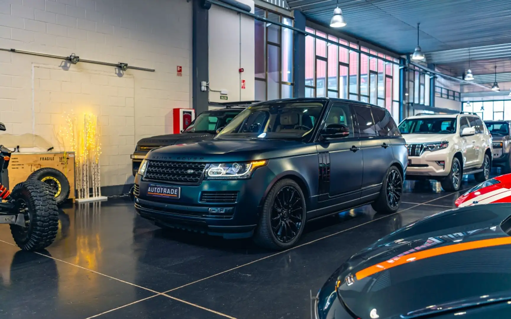 Land Rover Range Rover 5.0 V8 Vogue Aut. Grün - 1