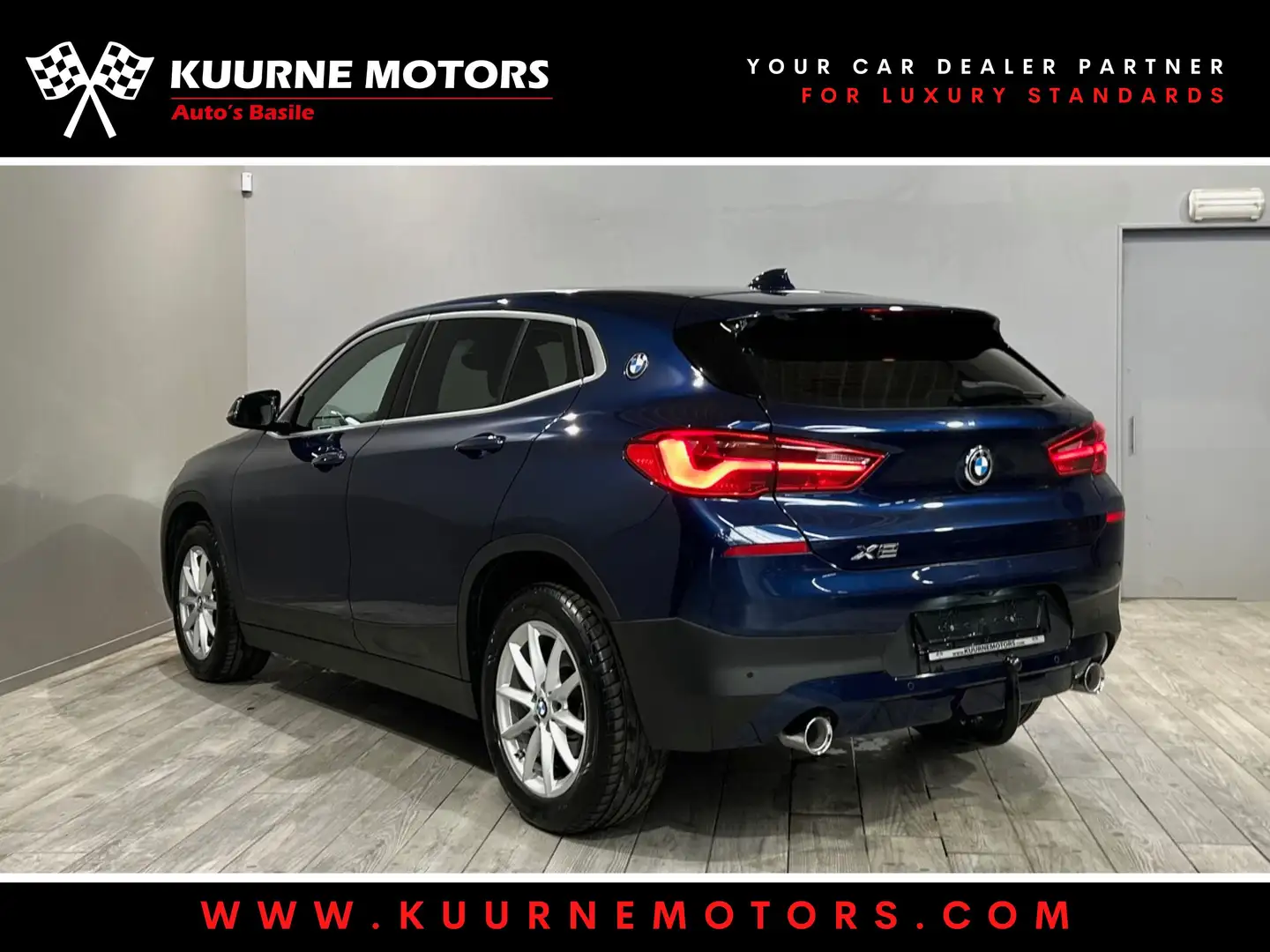 BMW X2 sDrive18d Led/Leder/Gps/Cam/Pdc/Bt *1j garantie* Blue - 2