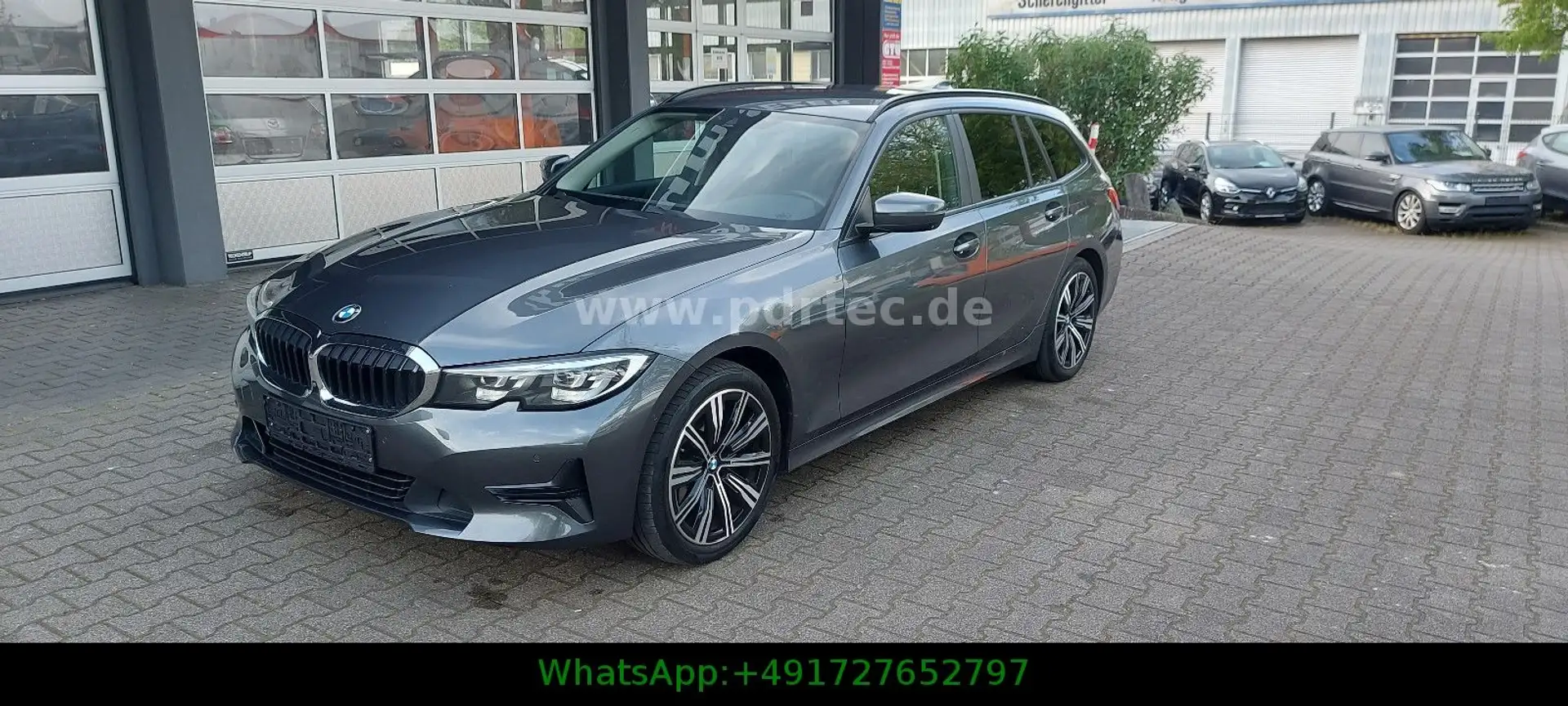BMW 320 d*Touring*Automatik*Volldigital Tacho*Live C Grau - 1